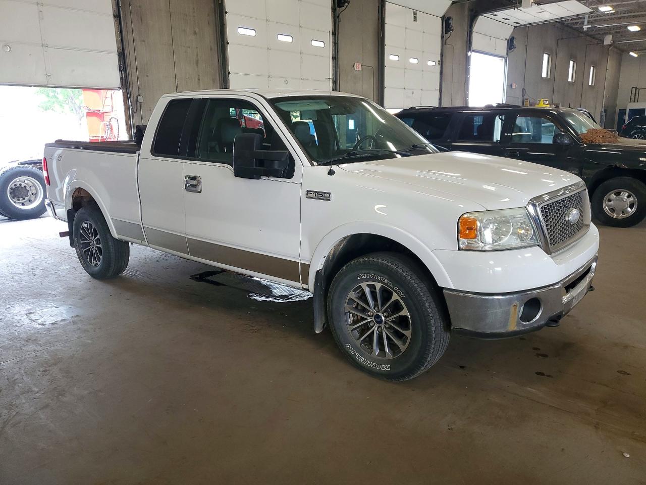 2006 Ford F150 White vin: 1FTPX14V46NB47438
