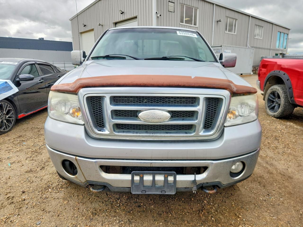 2007 Ford F150 Gray vin: 1FTPX14V47FA68010