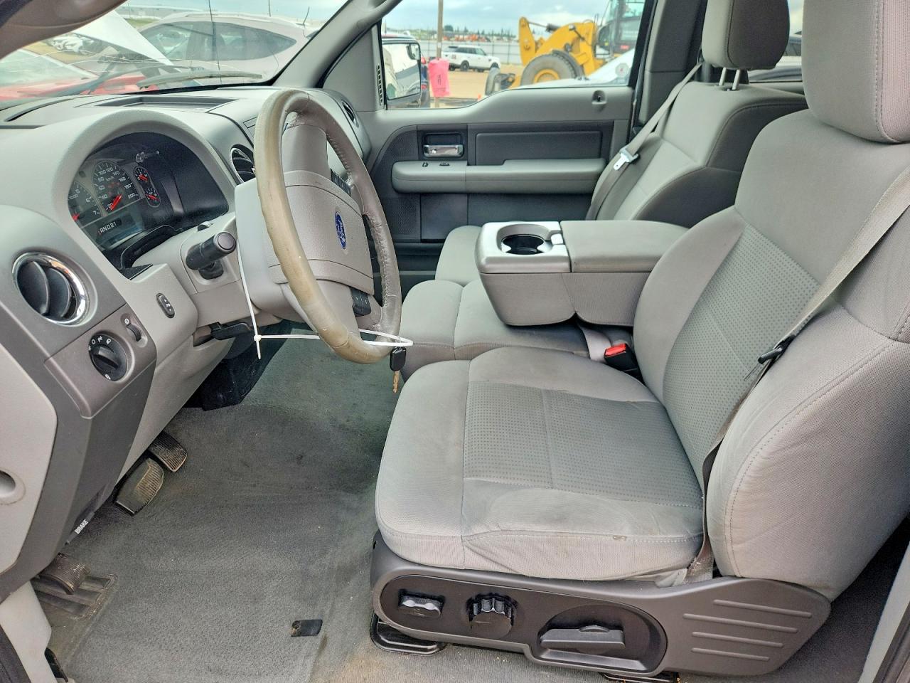 2007 Ford F150 Gray vin: 1FTPX14V47FA68010