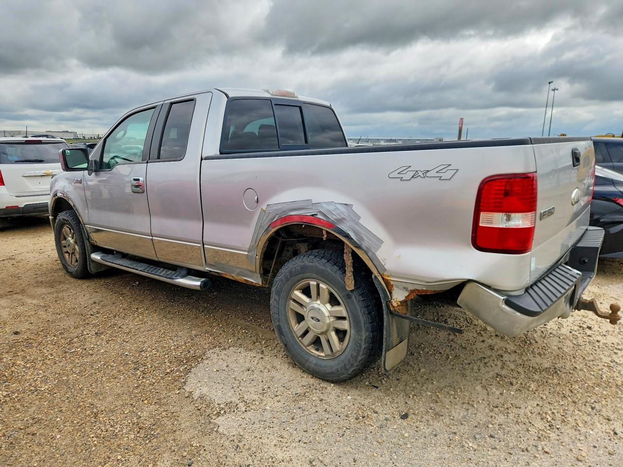 2007 Ford F150 Gray vin: 1FTPX14V47FA68010