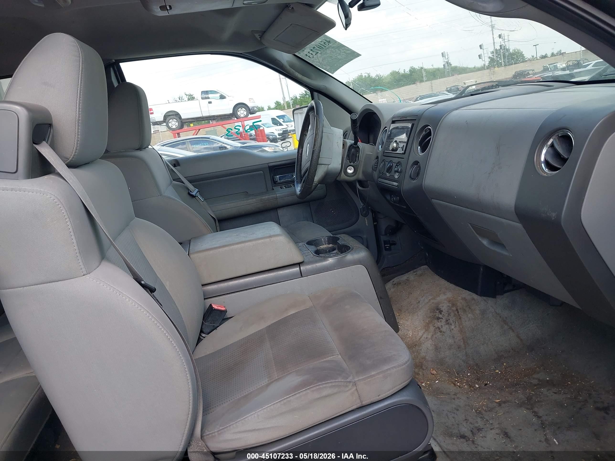 2007 Ford F-150 Fx4/lariat/xl/xlt Black vin: 1FTPX14V47FA80254