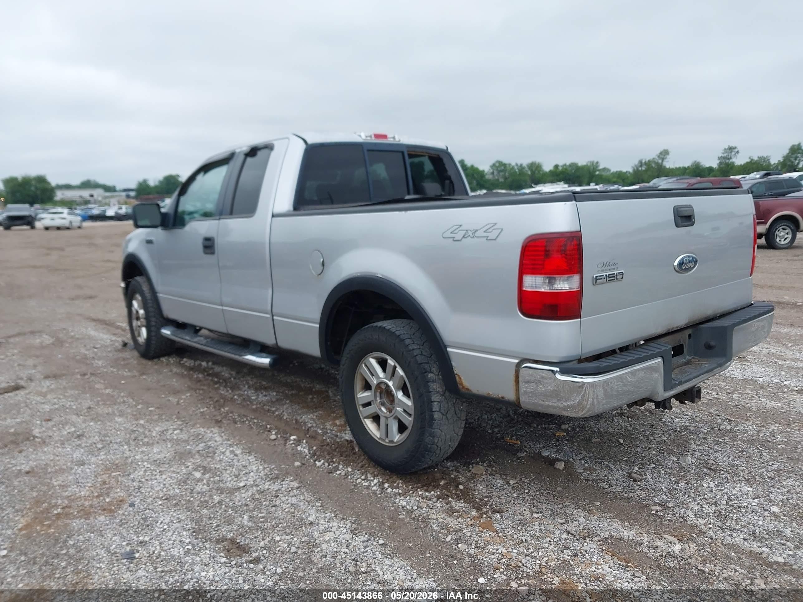 2007 Ford F-150 Fx4/lariat/xl/xlt Silver vin: 1FTPX14V47FA87009