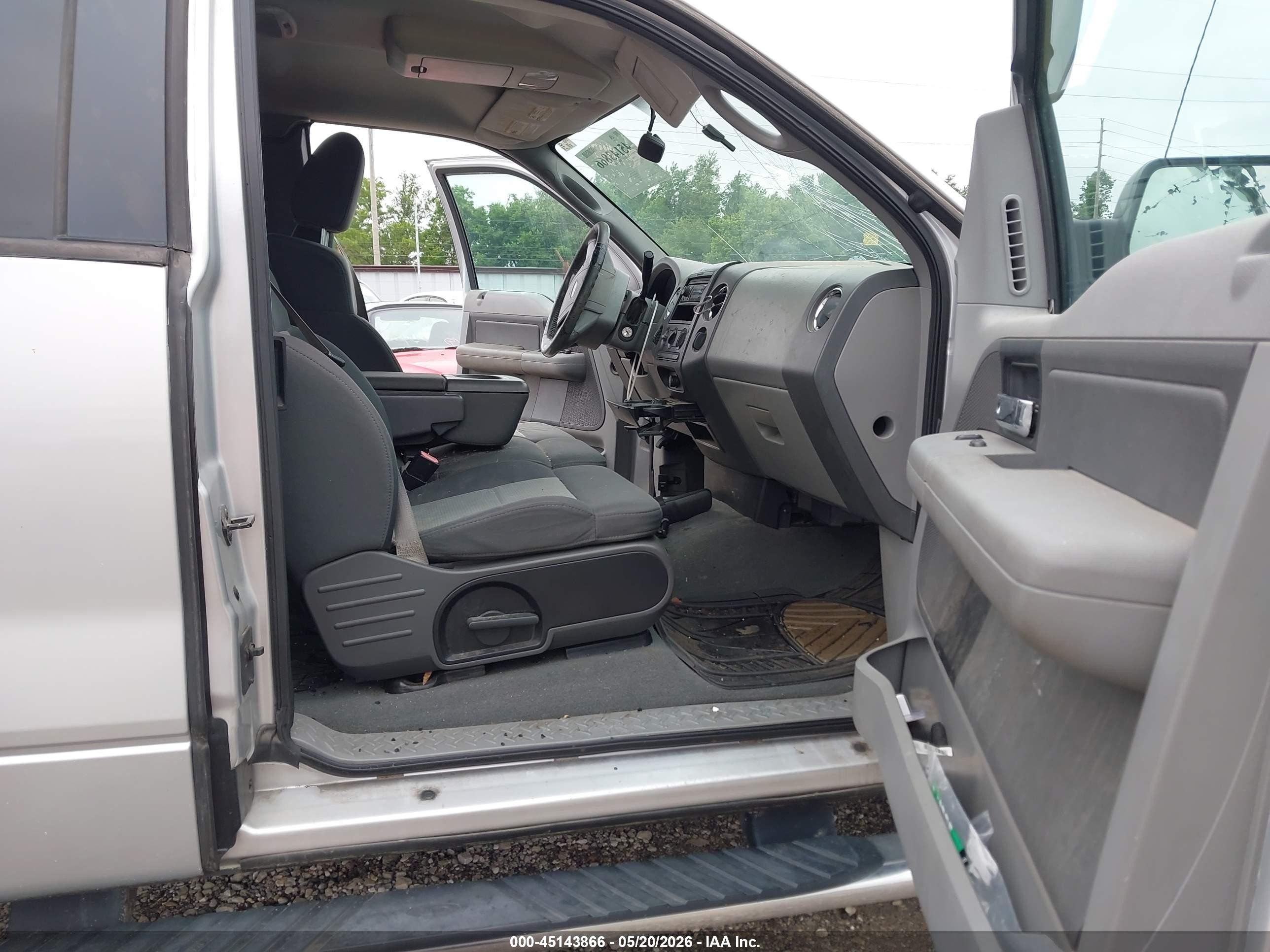 2007 Ford F-150 Fx4/lariat/xl/xlt Silver vin: 1FTPX14V47FA87009