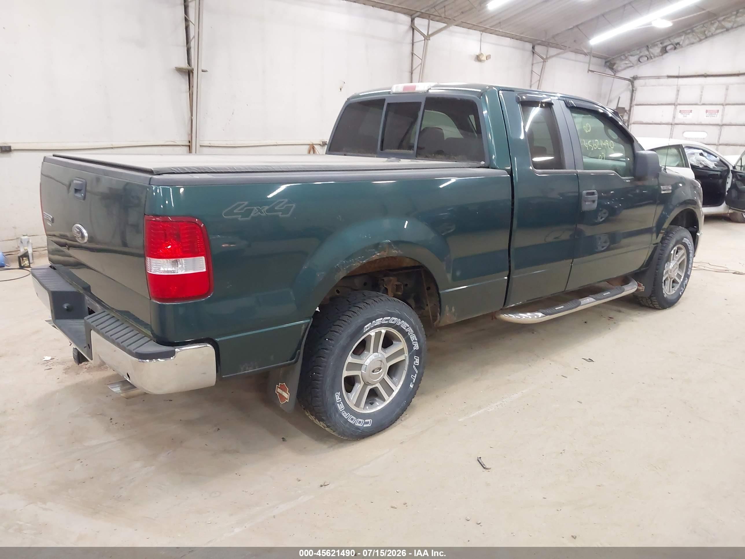 2007 Ford F-150 Fx4/lariat/xl/xlt Зеленый vin: 1FTPX14V47FB05444