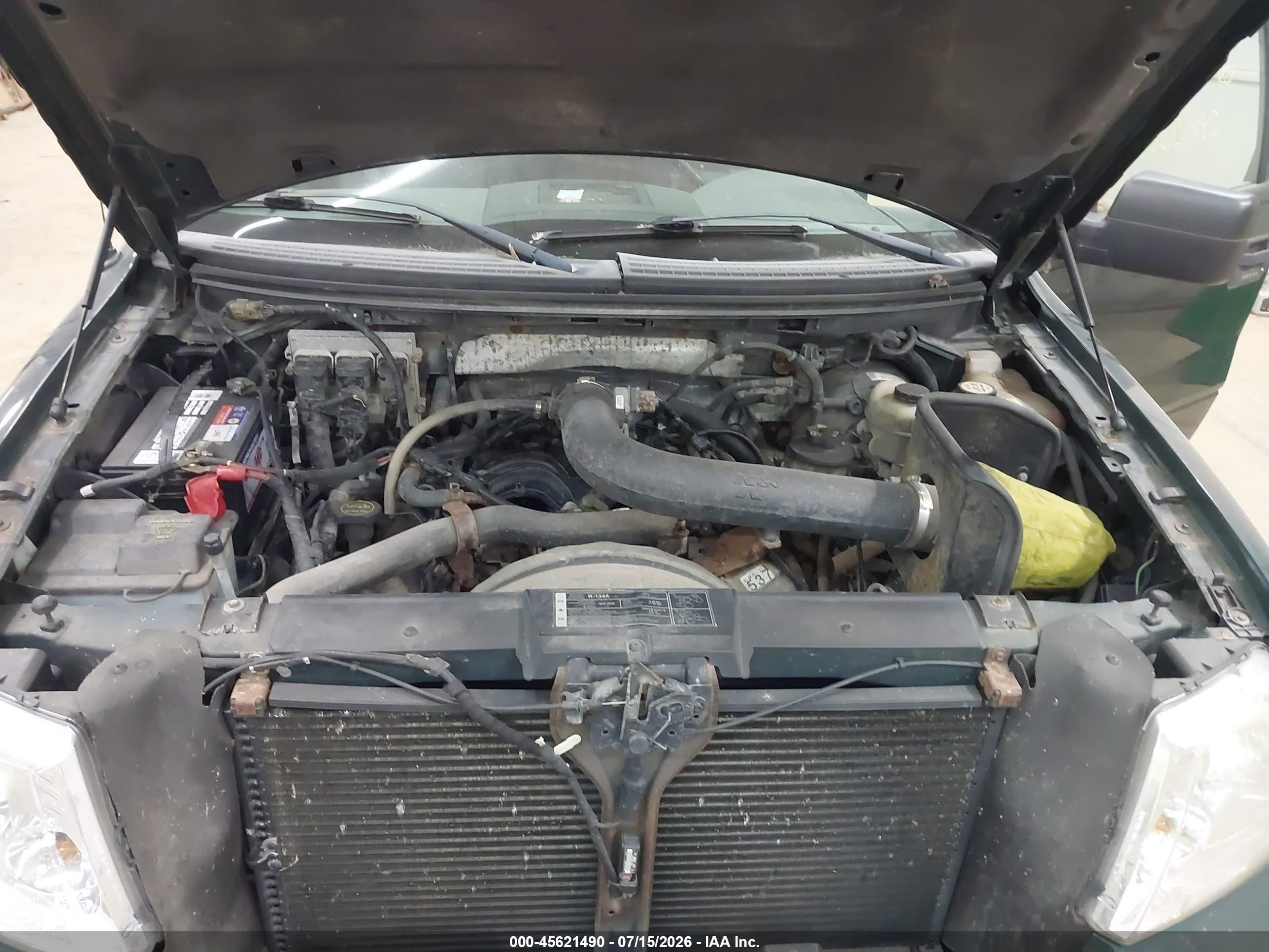 2007 Ford F-150 Fx4/lariat/xl/xlt Зеленый vin: 1FTPX14V47FB05444