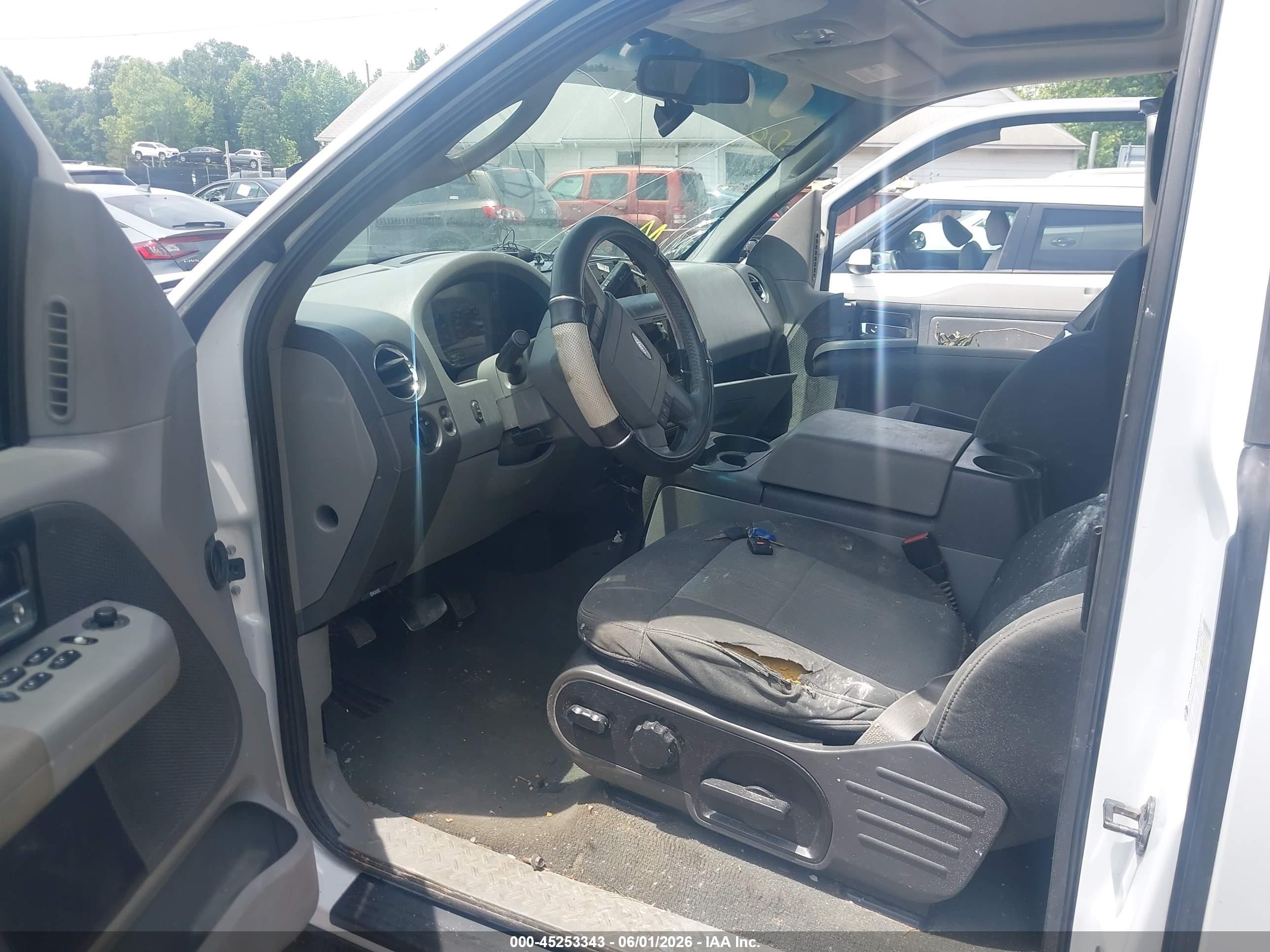 2007 Ford F-150 Fx4/lariat/xl/xlt White vin: 1FTPX14V47FB05976