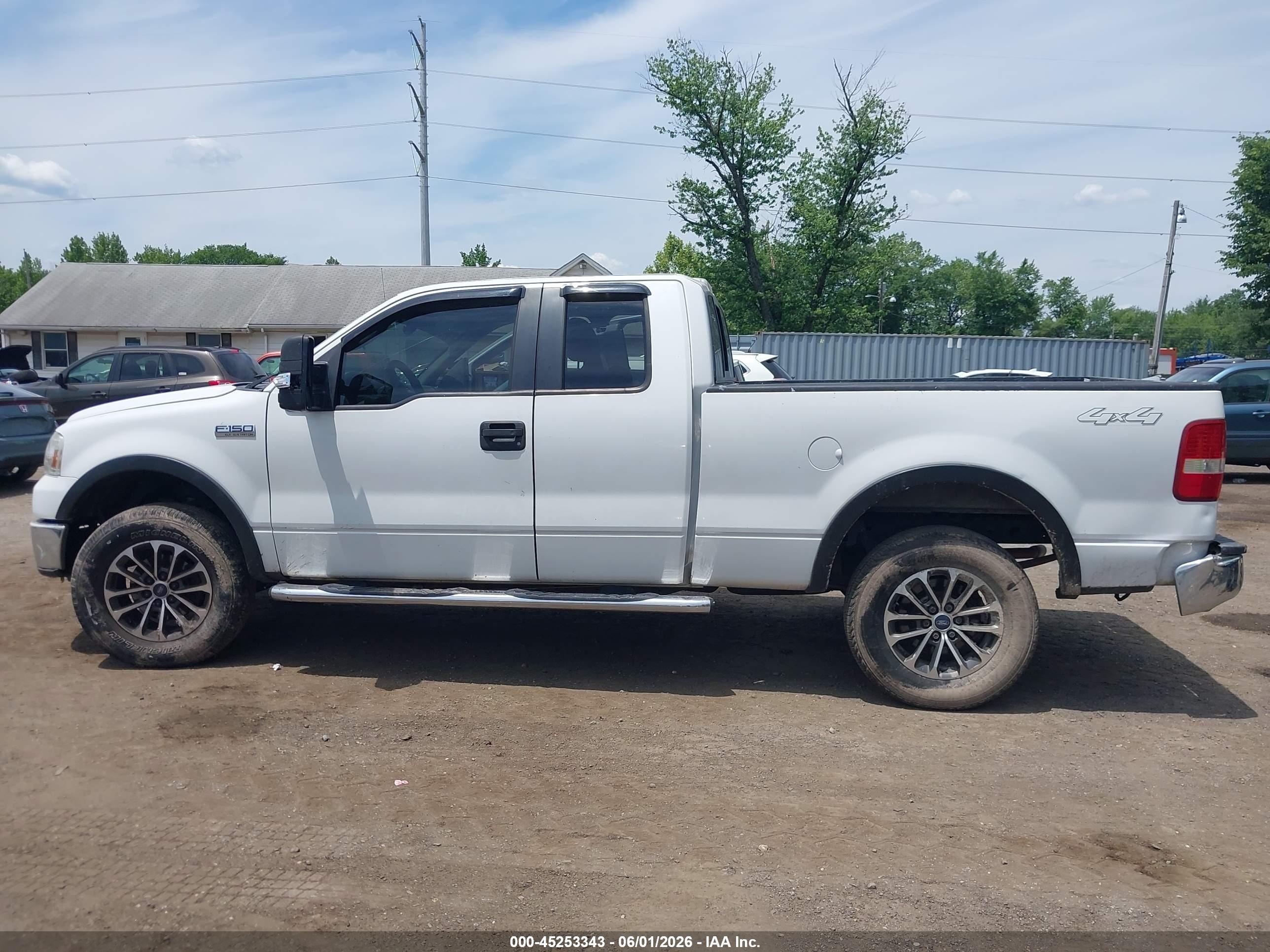 2007 Ford F-150 Fx4/lariat/xl/xlt White vin: 1FTPX14V47FB05976