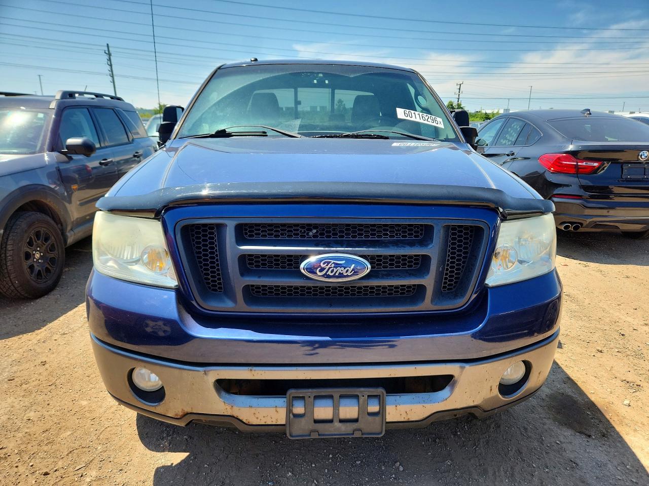 2007 Ford F150 Blue vin: 1FTPX14V47KD65687