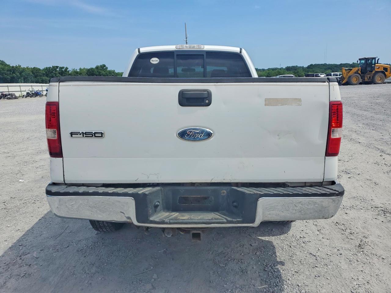 2007 Ford F150 White vin: 1FTPX14V47NA41542