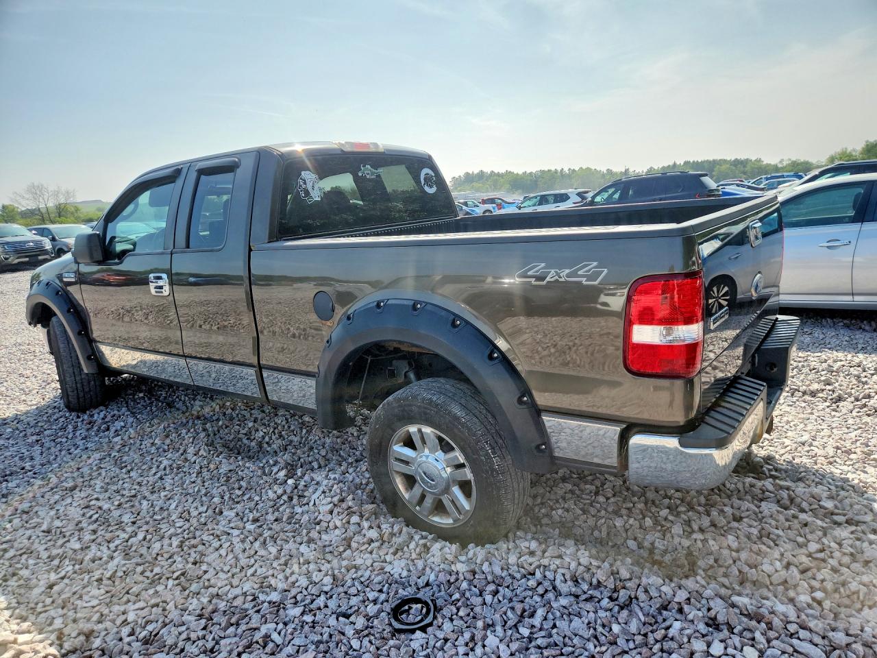 2008 Ford F150 Gray vin: 1FTPX14V48FA02493