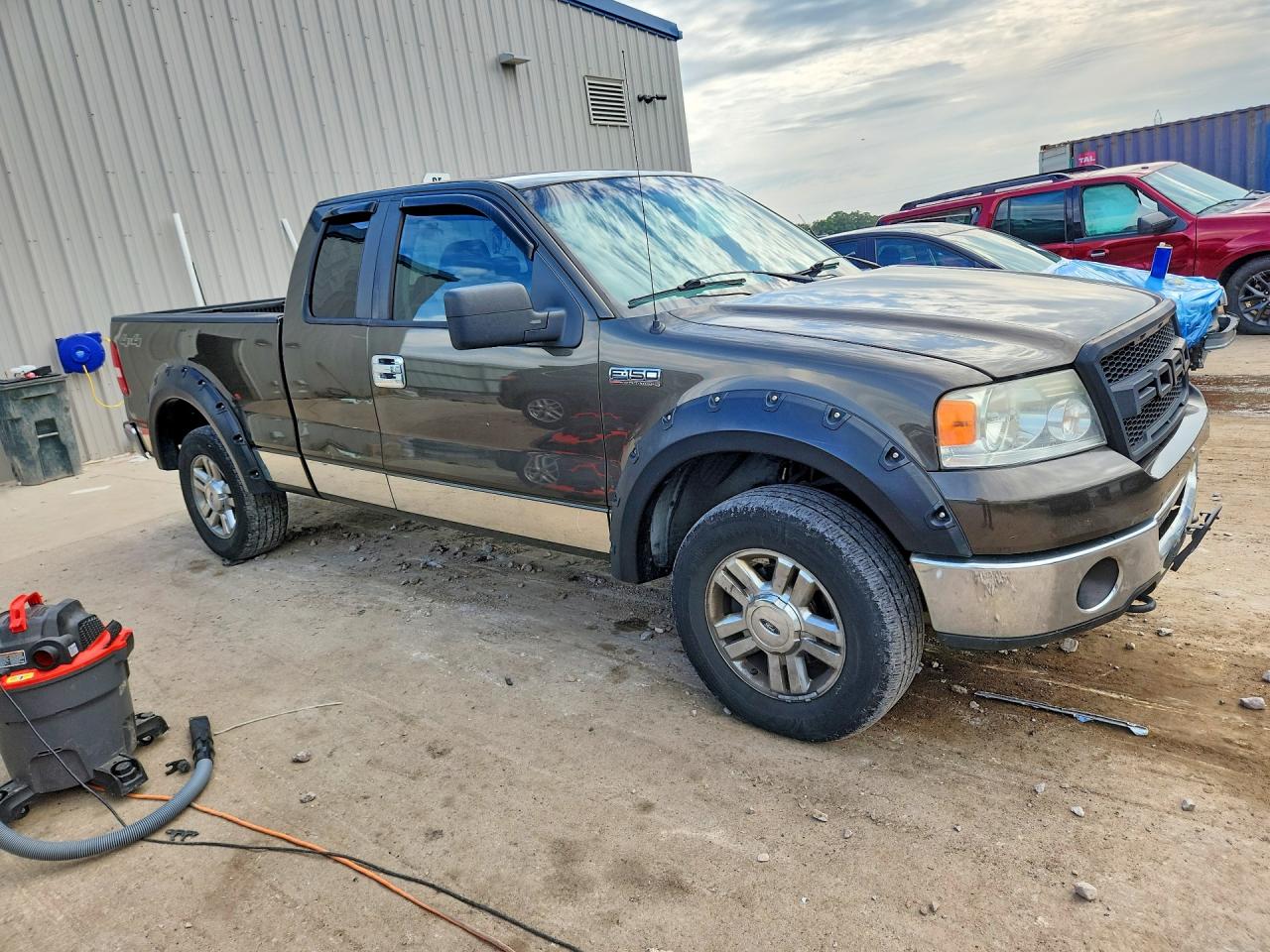 2008 Ford F150 Gray vin: 1FTPX14V48FA02493
