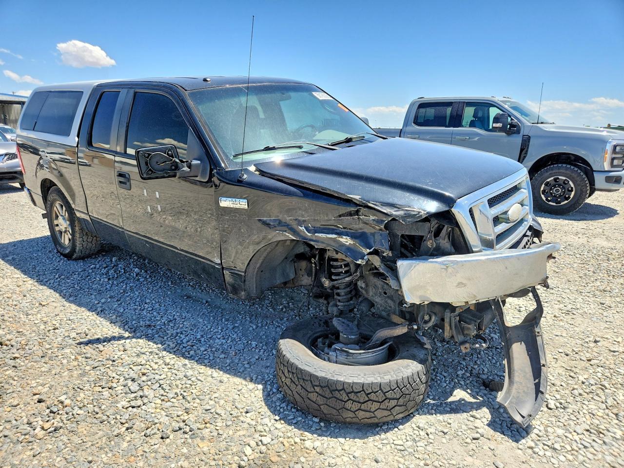 2008 Ford F150 Черный vin: 1FTPX14V48FA54917