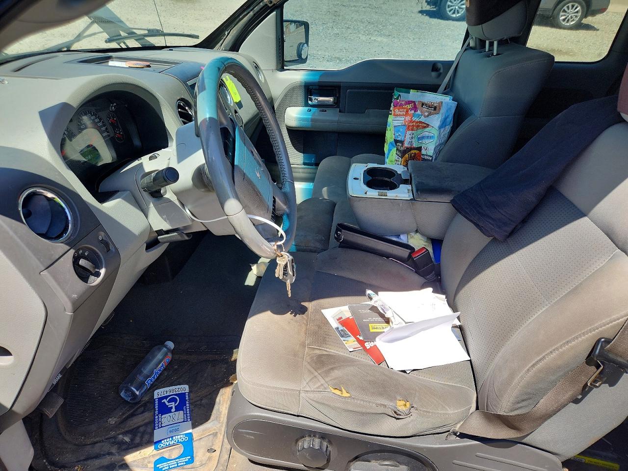 2008 Ford F150 Черный vin: 1FTPX14V48FA54917