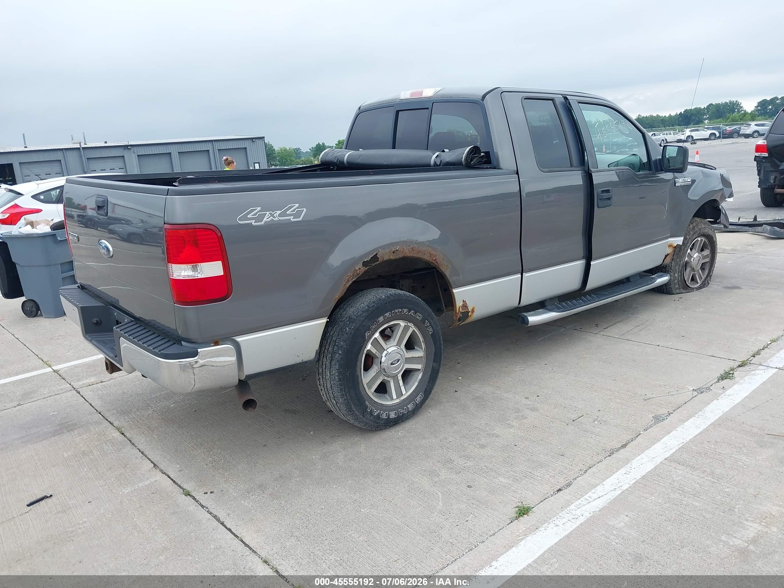 2008 Ford F-150 60th Anniversary/fx4/lariat/xl/xlt Gray vin: 1FTPX14V48FA72298