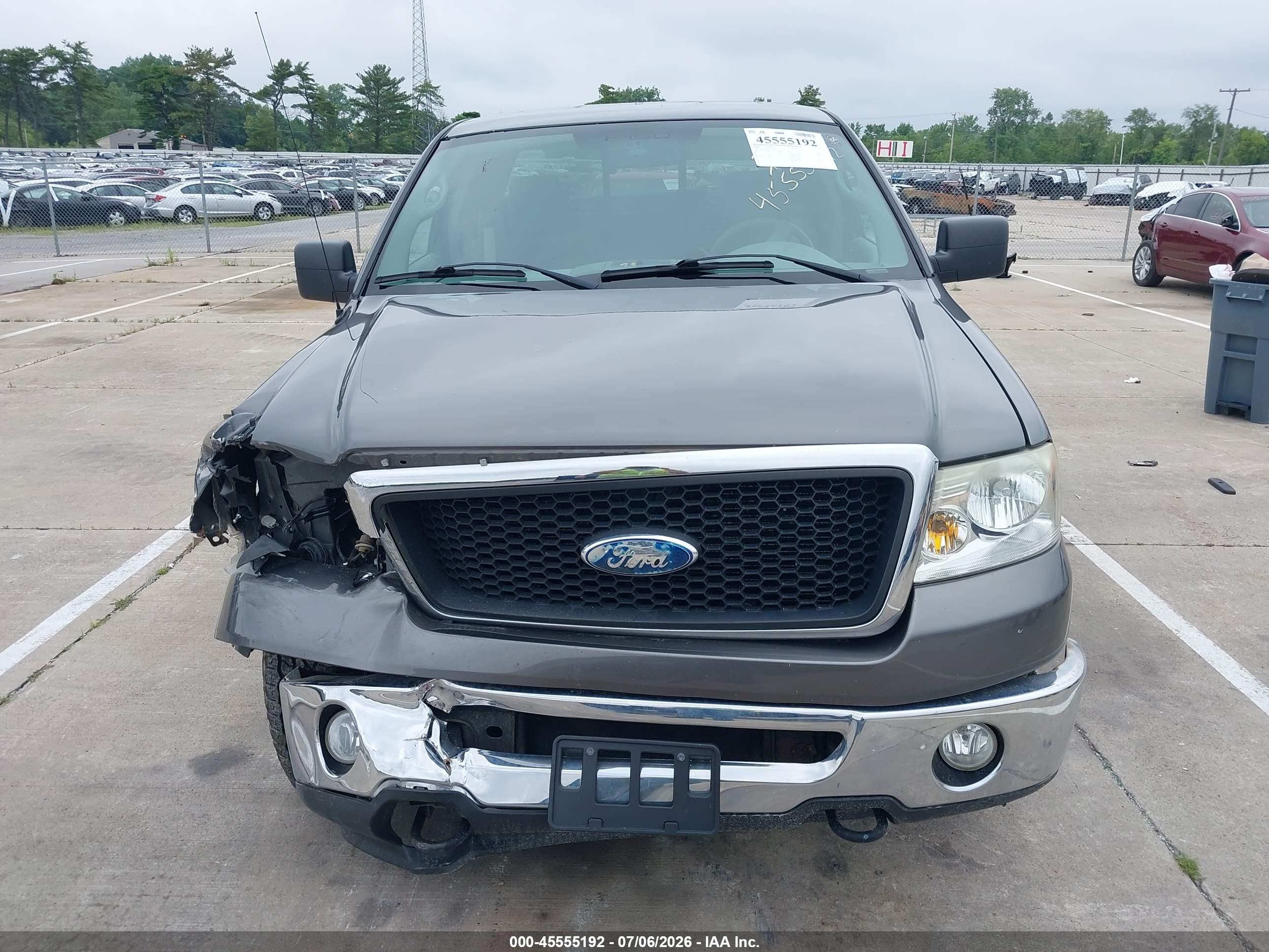2008 Ford F-150 60th Anniversary/fx4/lariat/xl/xlt Gray vin: 1FTPX14V48FA72298