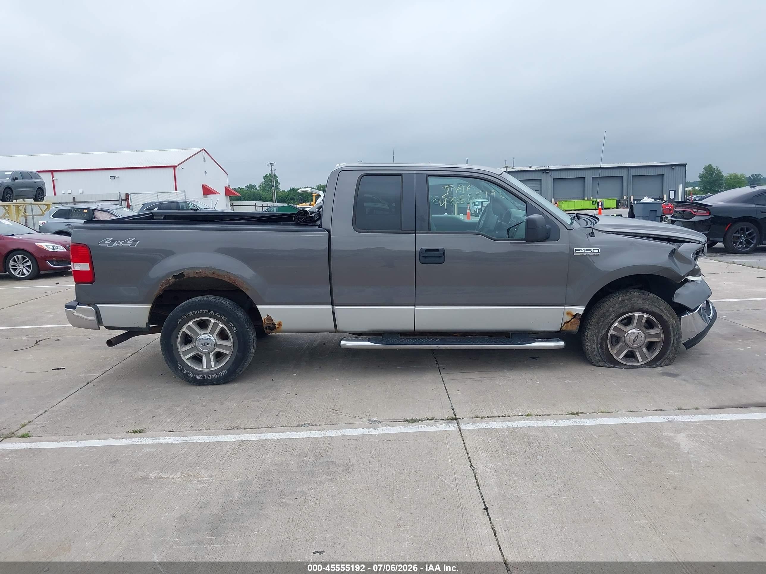 2008 Ford F-150 60th Anniversary/fx4/lariat/xl/xlt Gray vin: 1FTPX14V48FA72298
