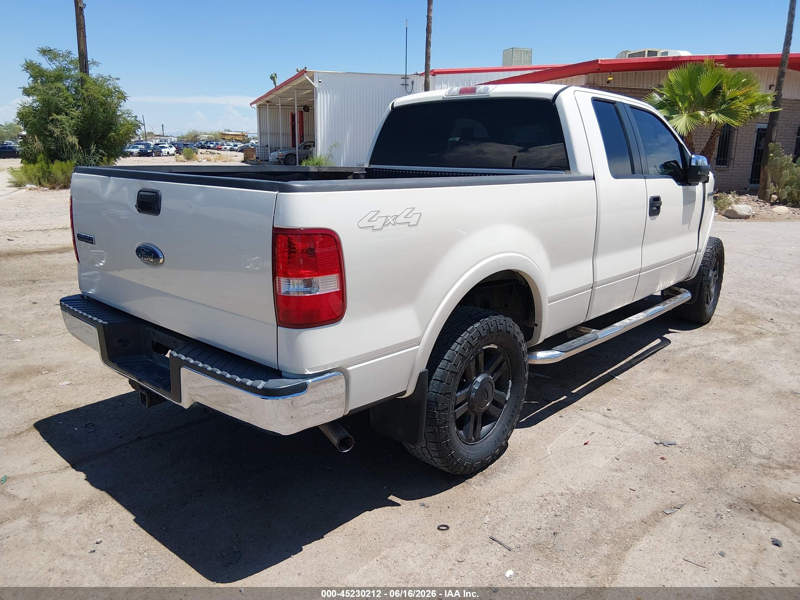 2008 Ford F-150 Fx4/lariat/xl/xlt Белый vin: 1FTPX14V48FB56783