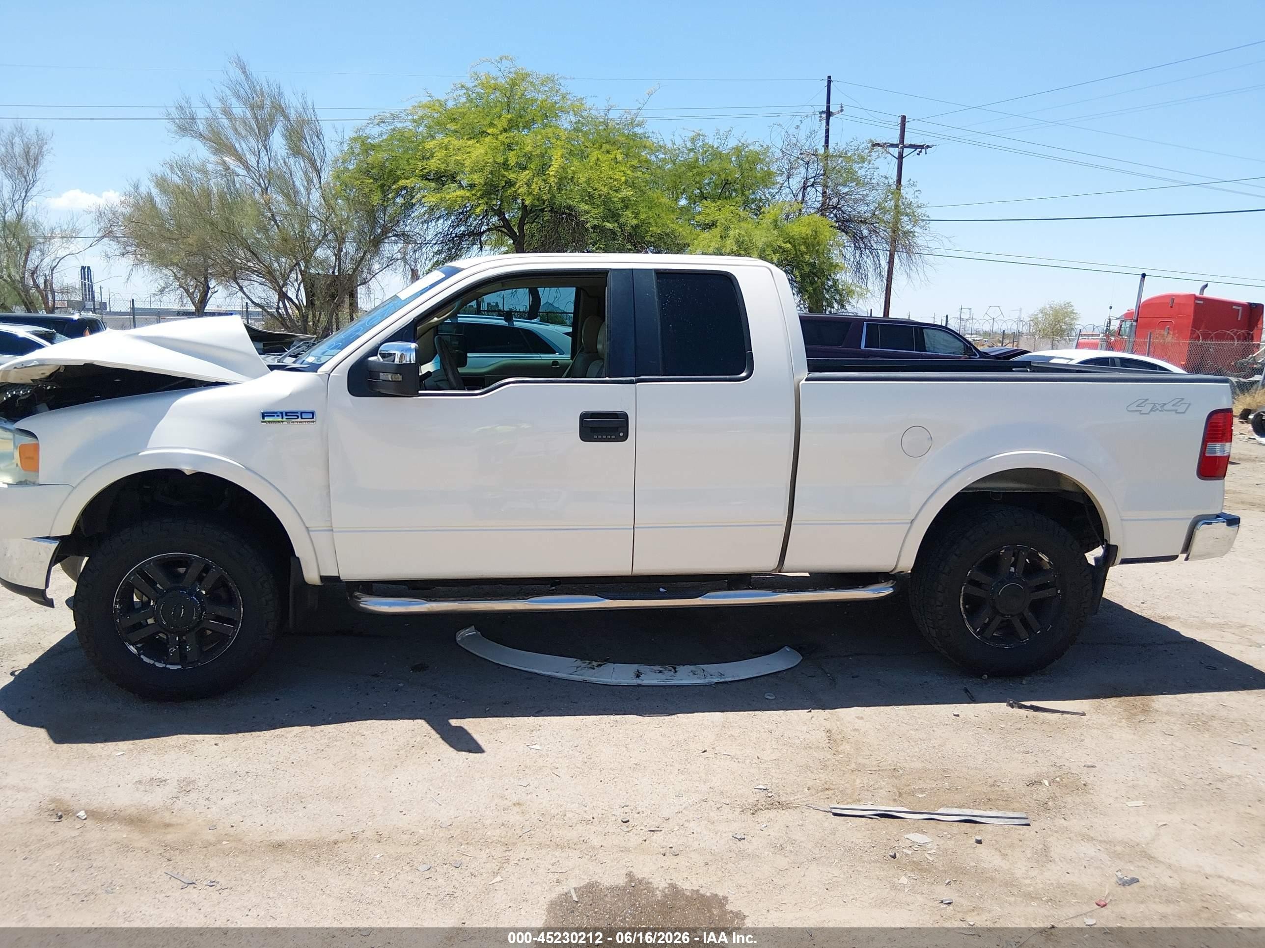 2008 Ford F-150 Fx4/lariat/xl/xlt Белый vin: 1FTPX14V48FB56783
