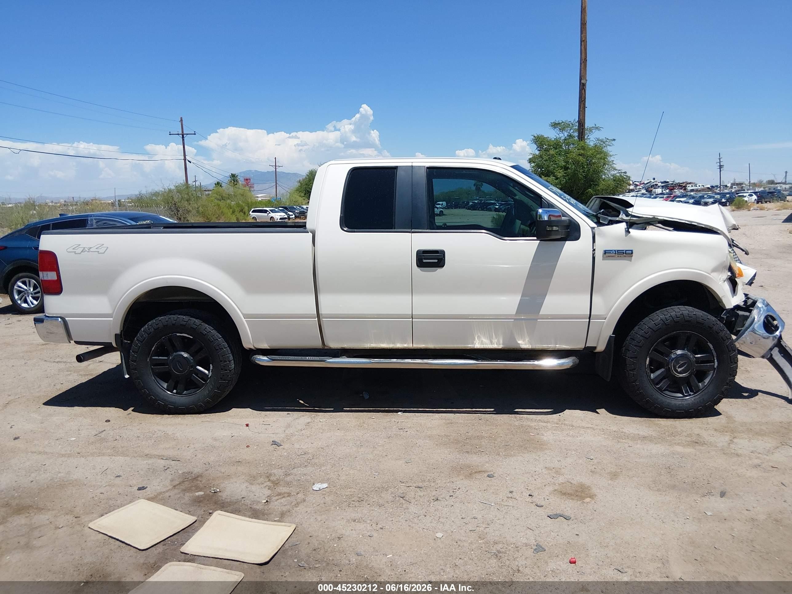 2008 Ford F-150 Fx4/lariat/xl/xlt Белый vin: 1FTPX14V48FB56783