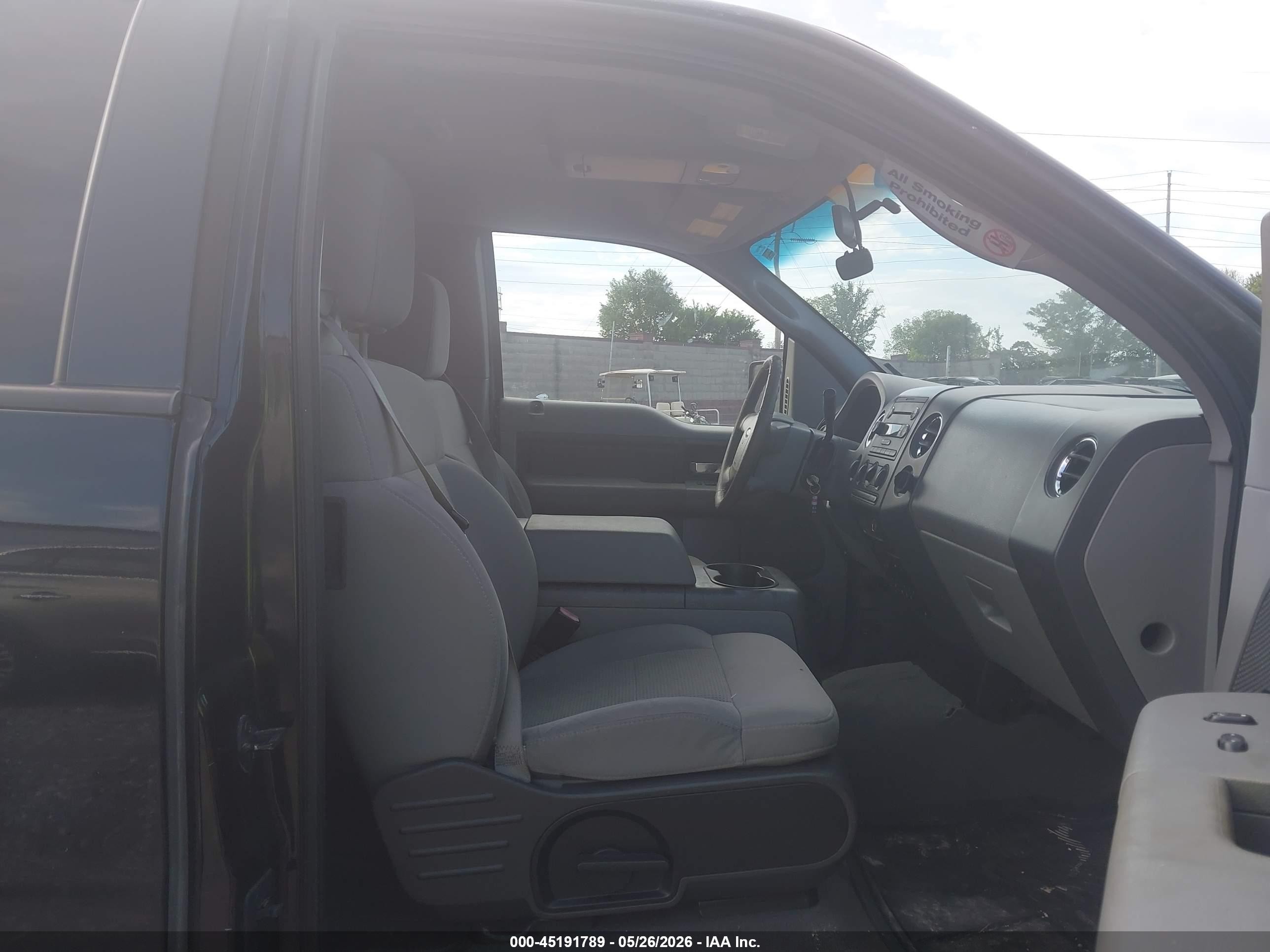 2008 Ford F-150 Fx4/lariat/xl/xlt Black vin: 1FTPX14V48KB23452