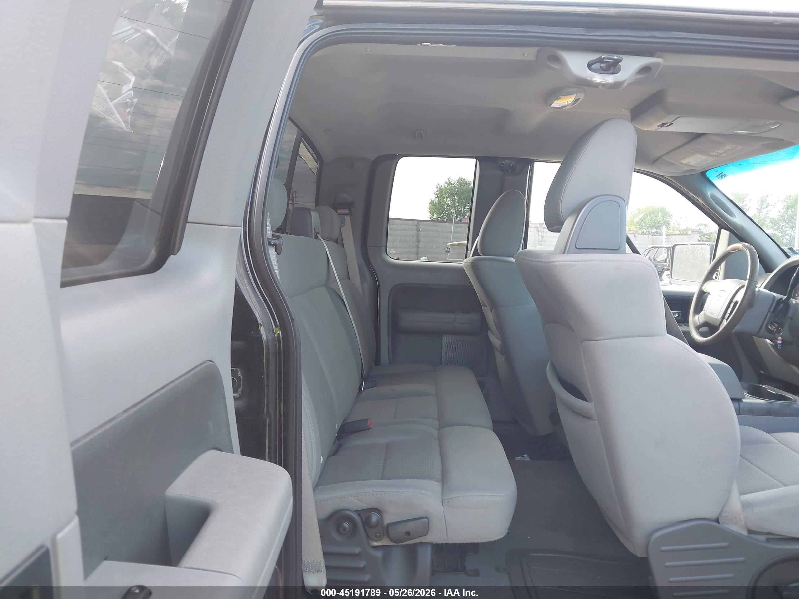 2008 Ford F-150 Fx4/lariat/xl/xlt Black vin: 1FTPX14V48KB23452