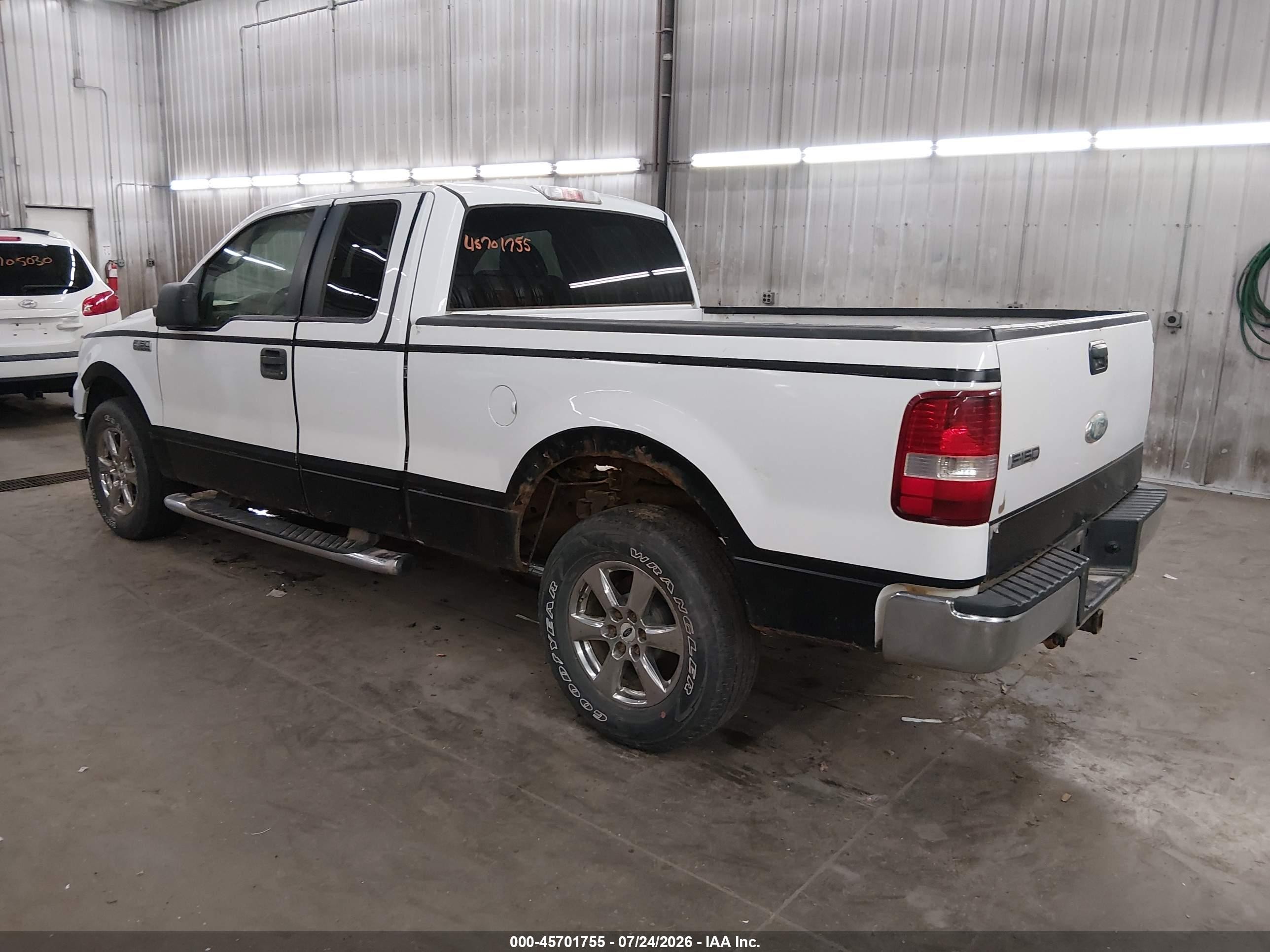 2008 Ford F-150 60th Anniversary/fx4/lariat/xl/xlt White vin: 1FTPX14V48KE96538
