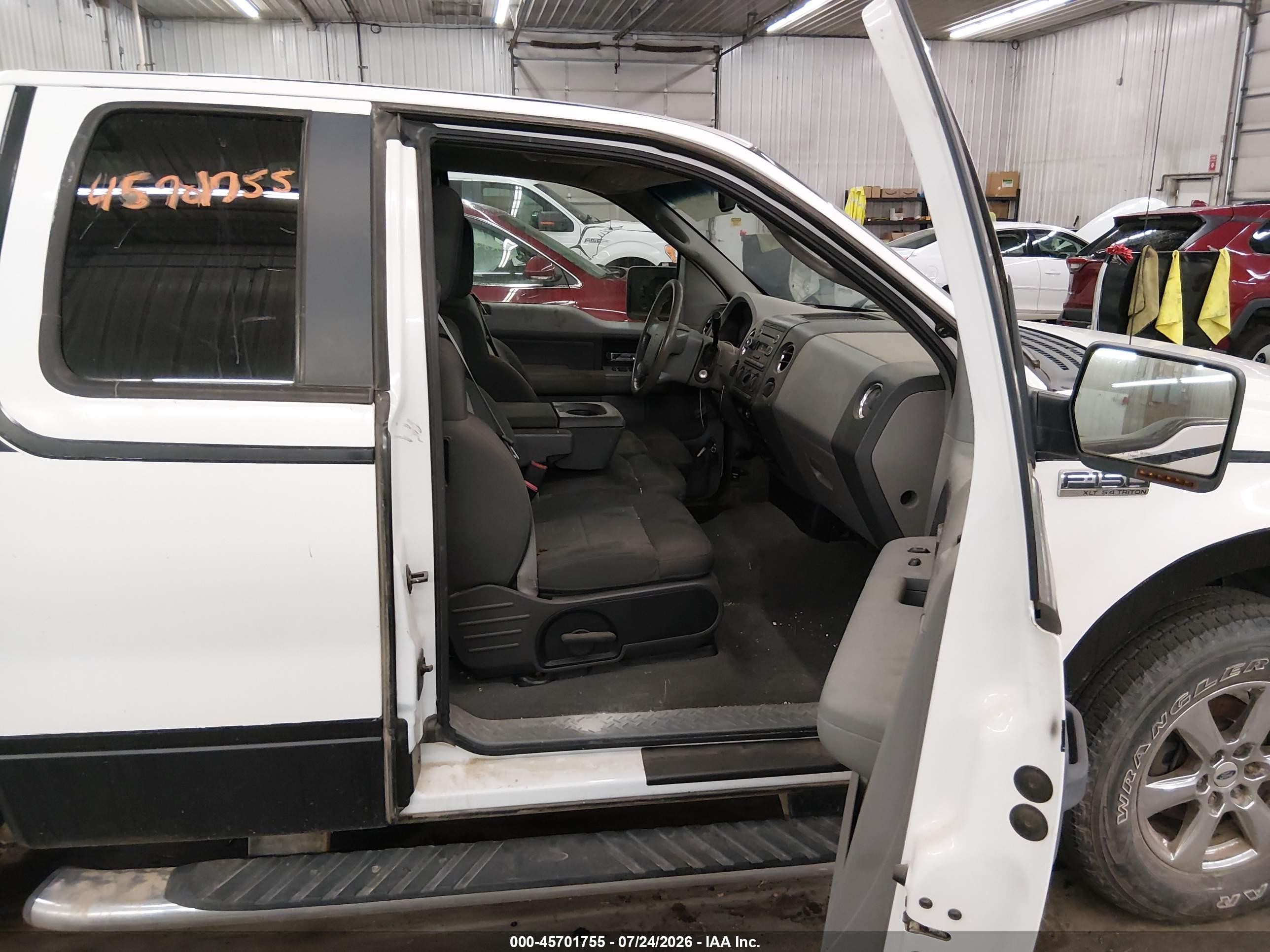 2008 Ford F-150 60th Anniversary/fx4/lariat/xl/xlt White vin: 1FTPX14V48KE96538