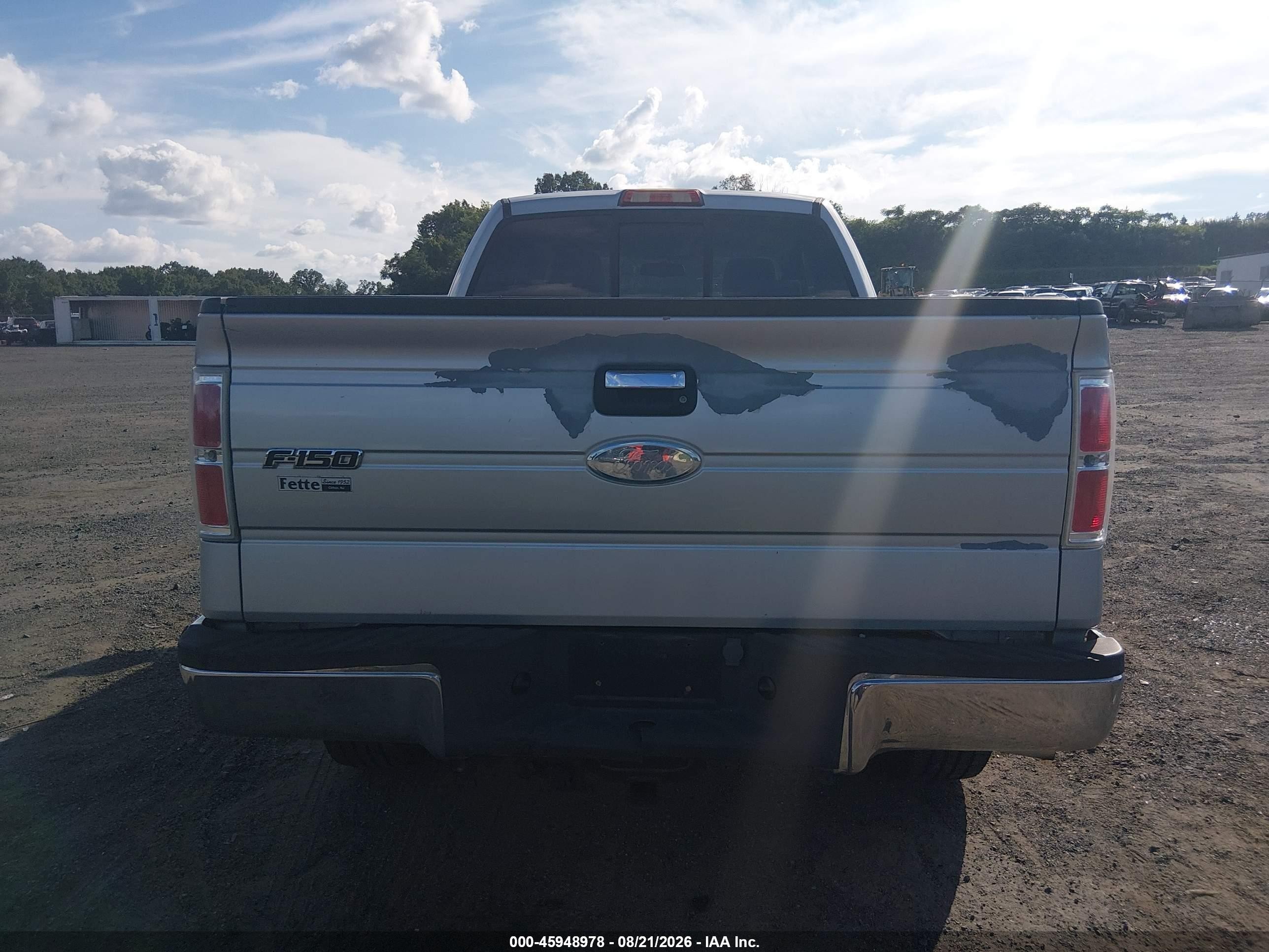 2009 Ford F-150 Xlt Silver vin: 1FTPX14V49KB58123