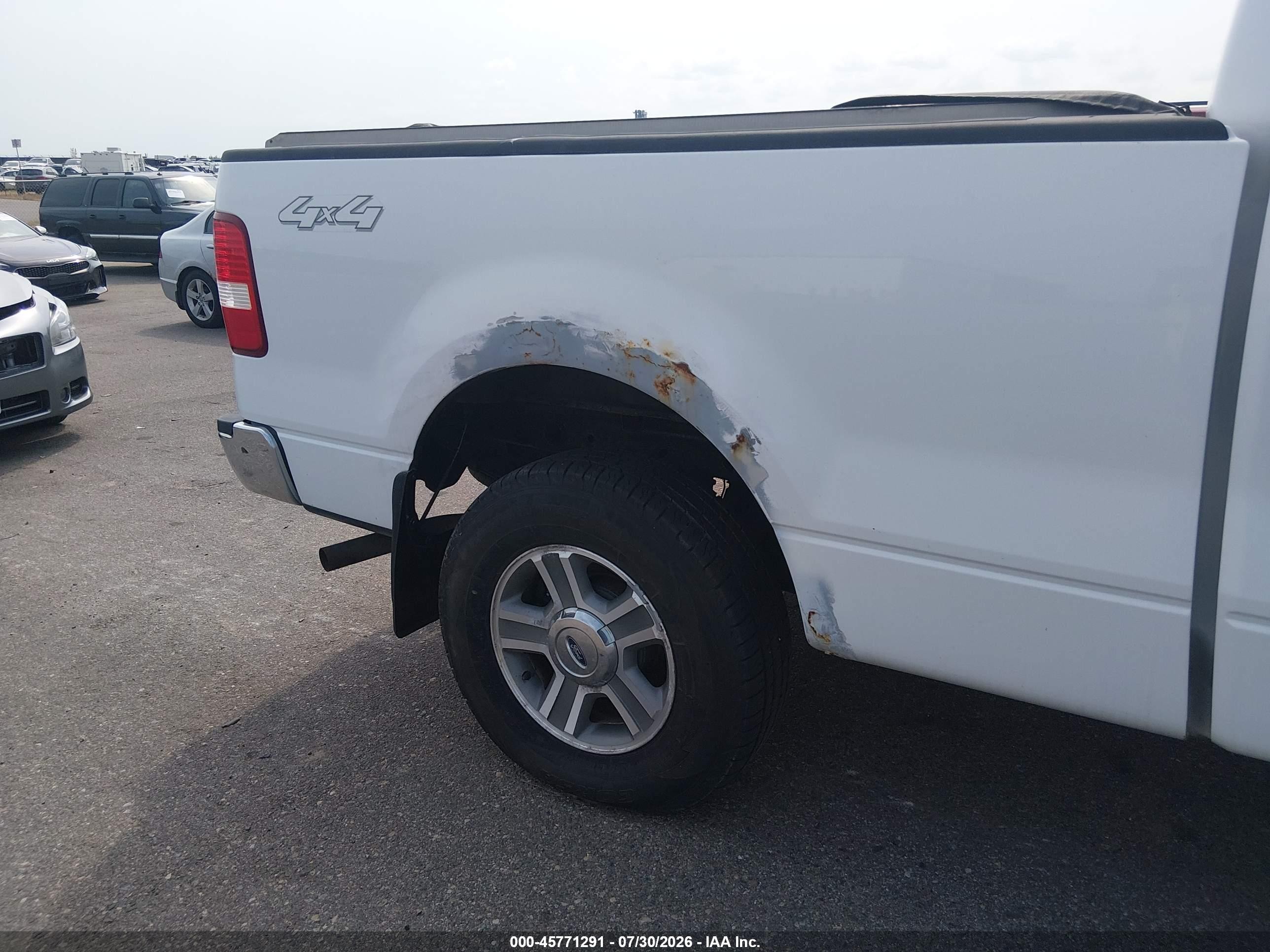 2006 Ford F-150 Fx4/lariat/xl/xlt White vin: 1FTPX14V56FB66901