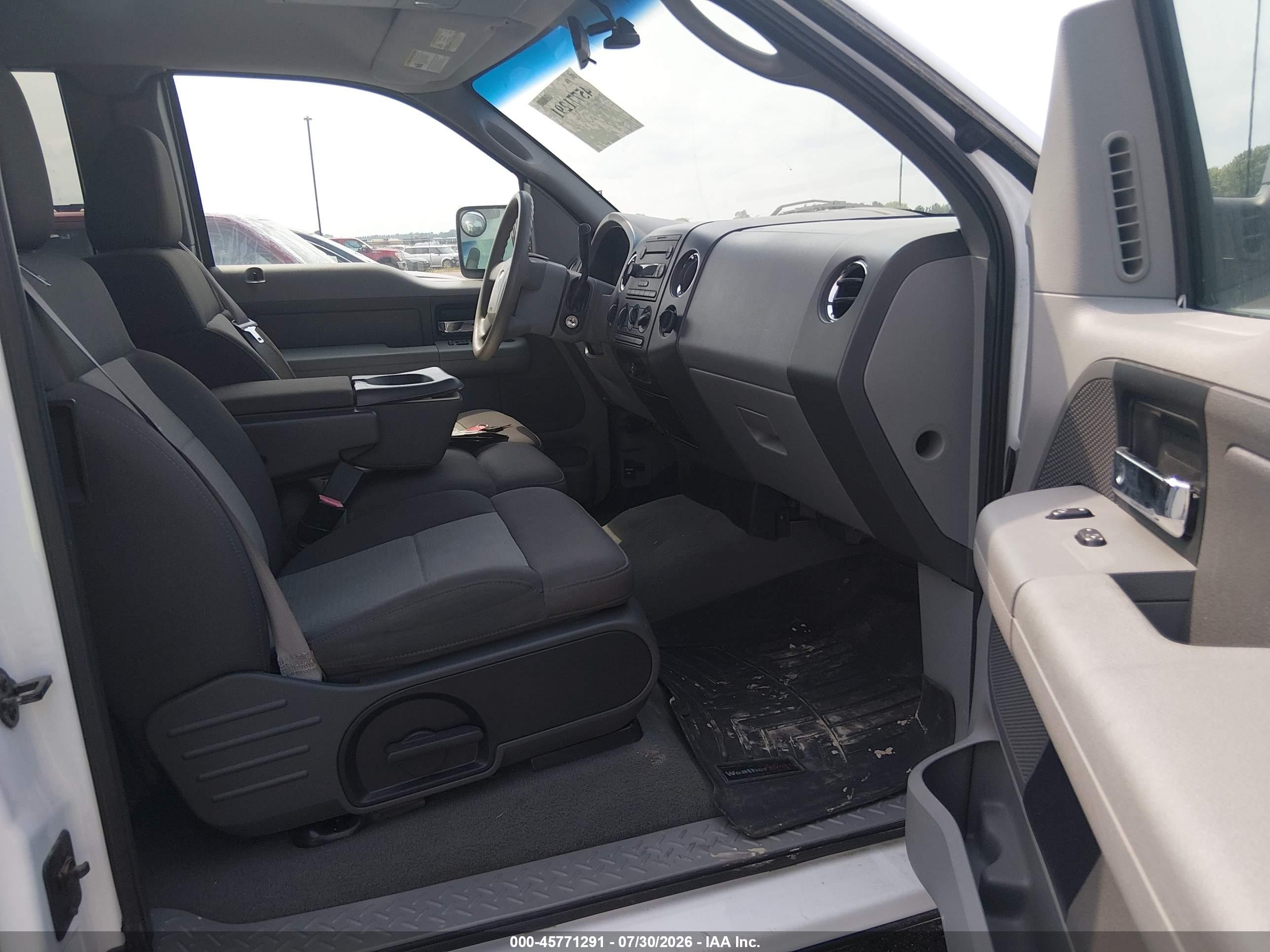 2006 Ford F-150 Fx4/lariat/xl/xlt White vin: 1FTPX14V56FB66901