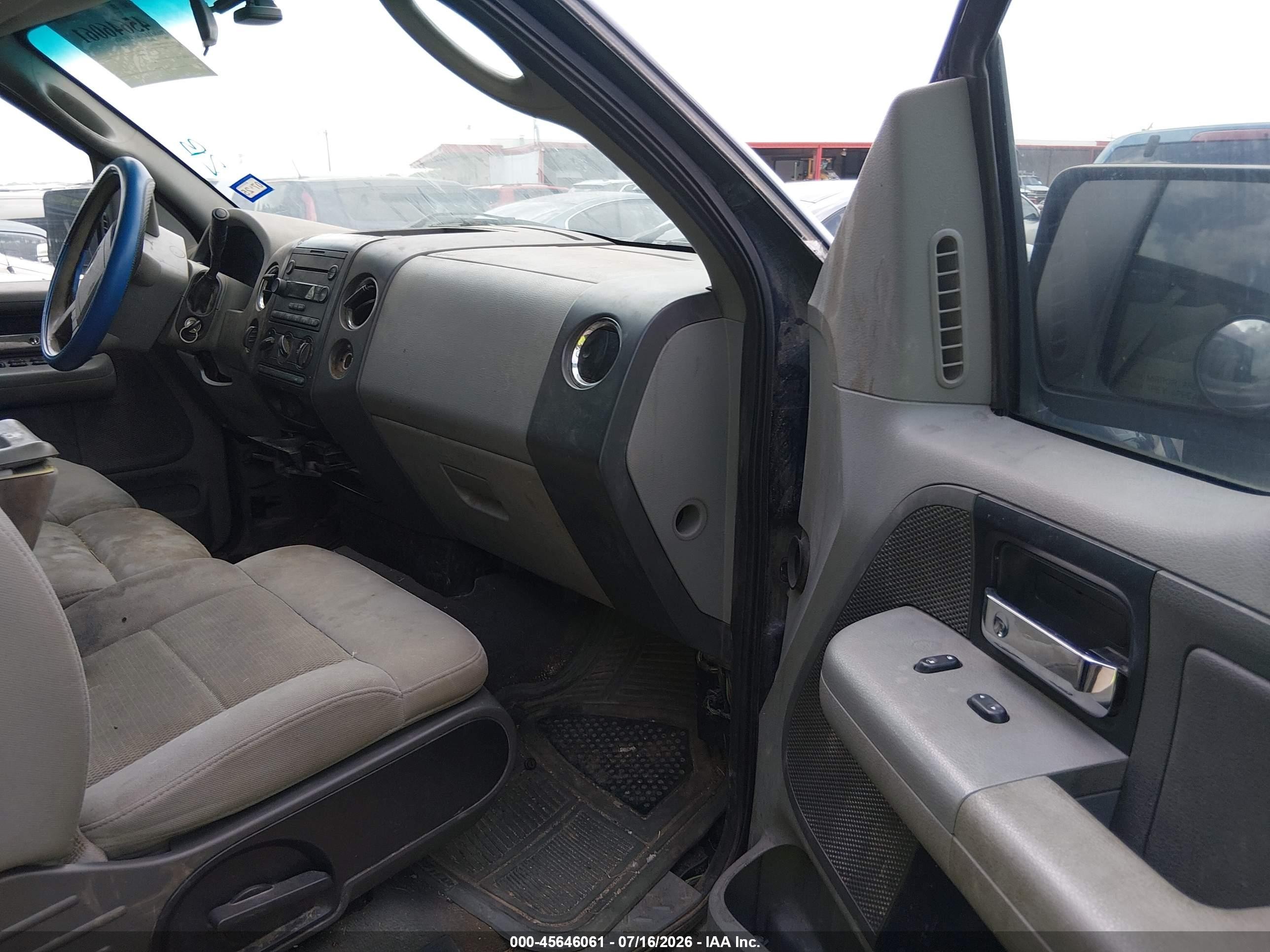 2006 Ford F-150 Fx4/lariat/xl/xlt Blue vin: 1FTPX14V56KD15511