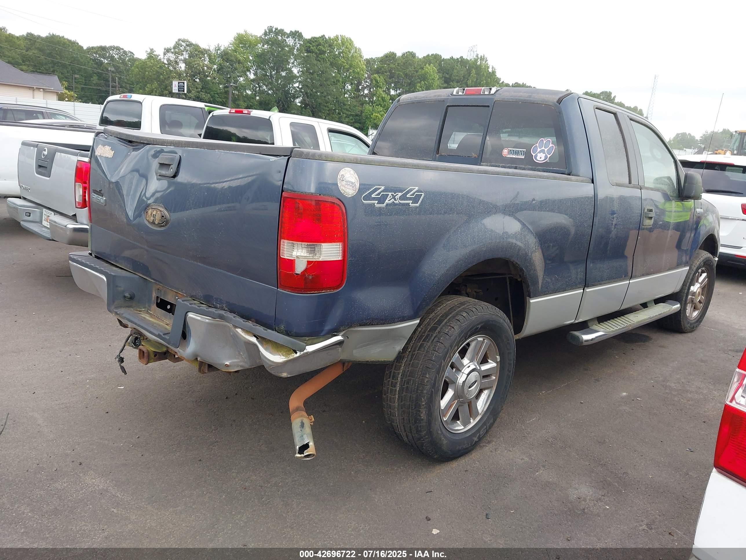 2006 Ford F-150 Fx4/lariat/xl/xlt Синий vin: 1FTPX14V56NB25965