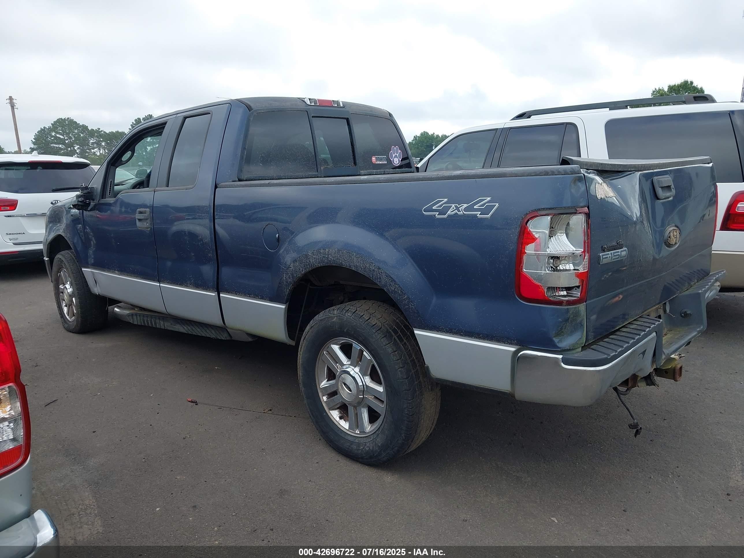 2006 Ford F-150 Fx4/lariat/xl/xlt Синий vin: 1FTPX14V56NB25965