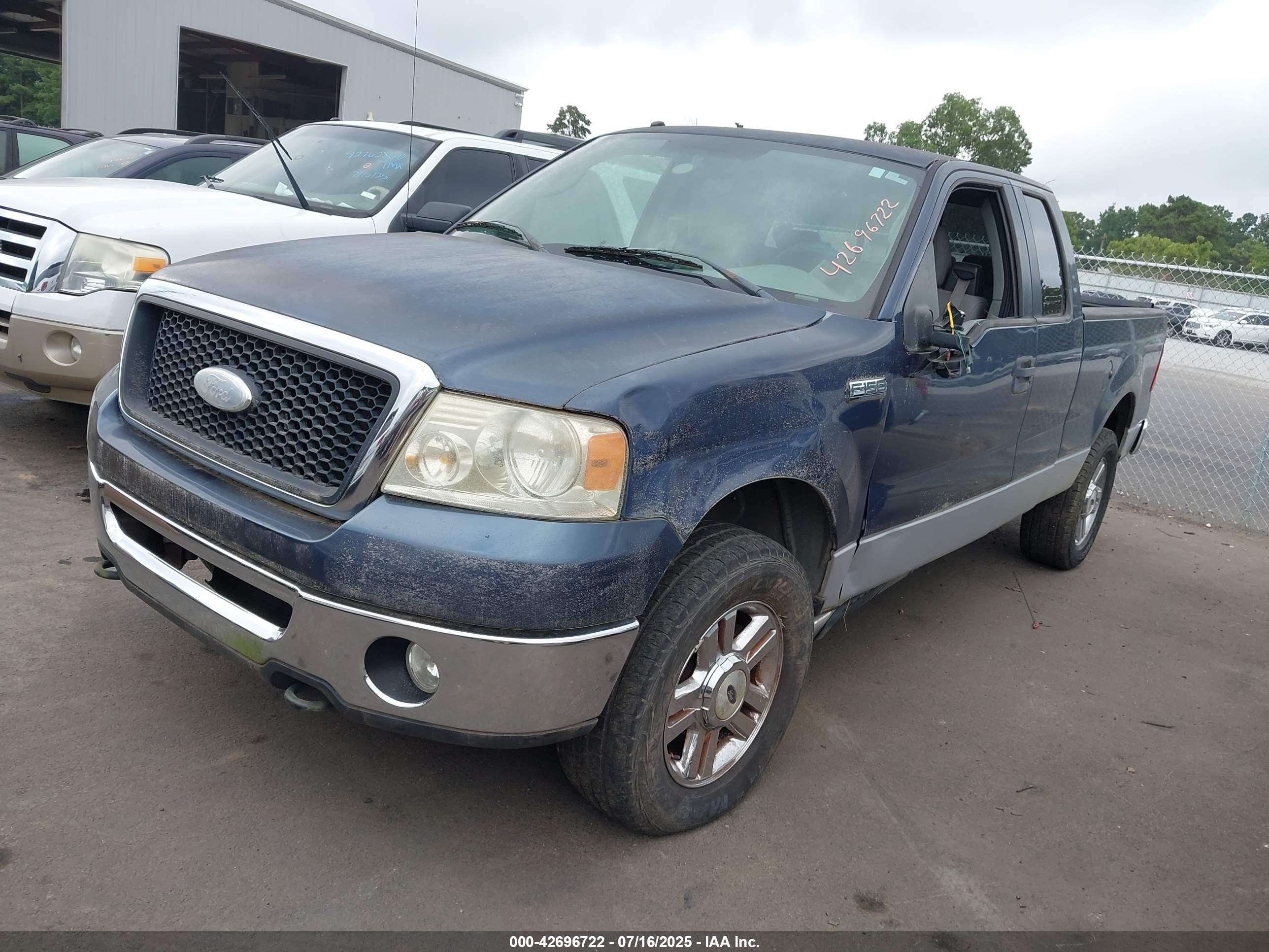 2006 Ford F-150 Fx4/lariat/xl/xlt Синий vin: 1FTPX14V56NB25965