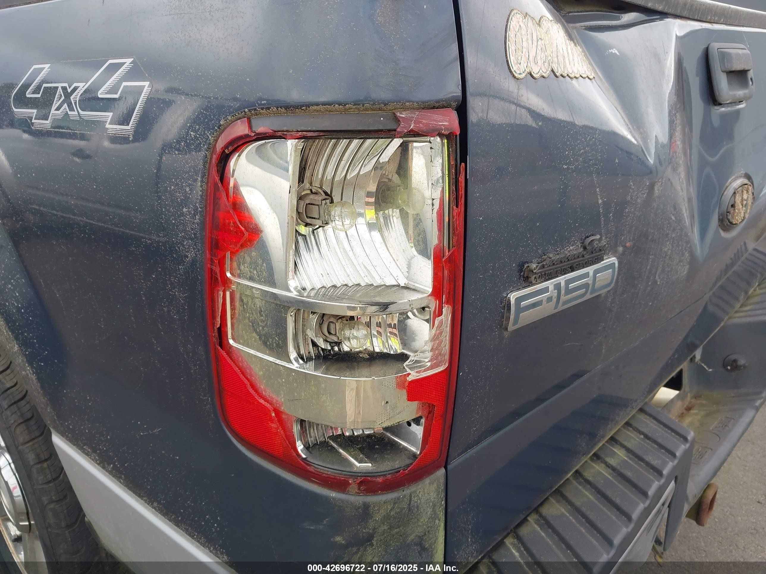 2006 Ford F-150 Fx4/lariat/xl/xlt Синий vin: 1FTPX14V56NB25965