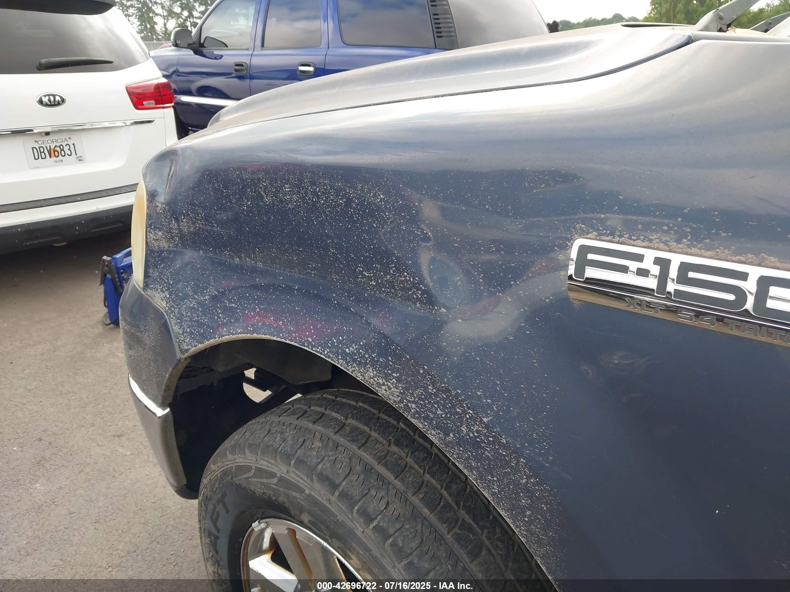 2006 Ford F-150 Fx4/lariat/xl/xlt Синий vin: 1FTPX14V56NB25965