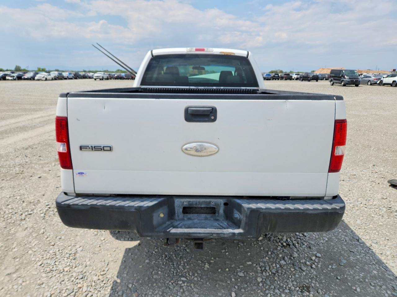 2007 Ford F150 White vin: 1FTPX14V57FA28115