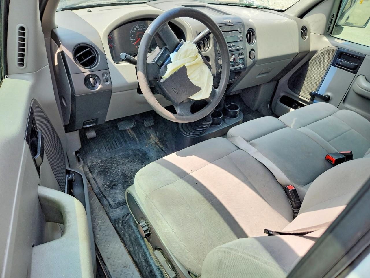 2007 Ford F150 White vin: 1FTPX14V57FA28115
