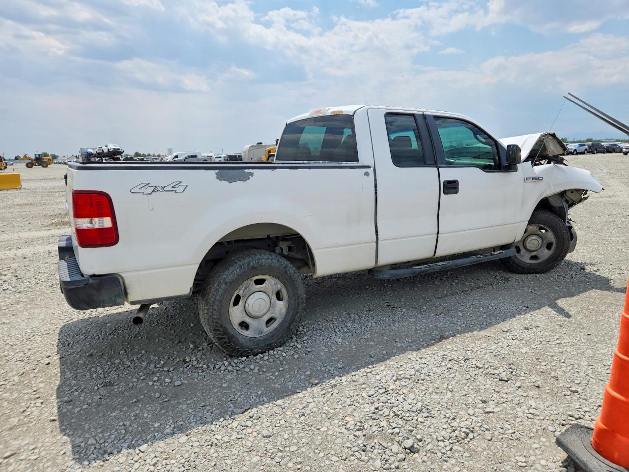 2007 Ford F150 White vin: 1FTPX14V57FA28115