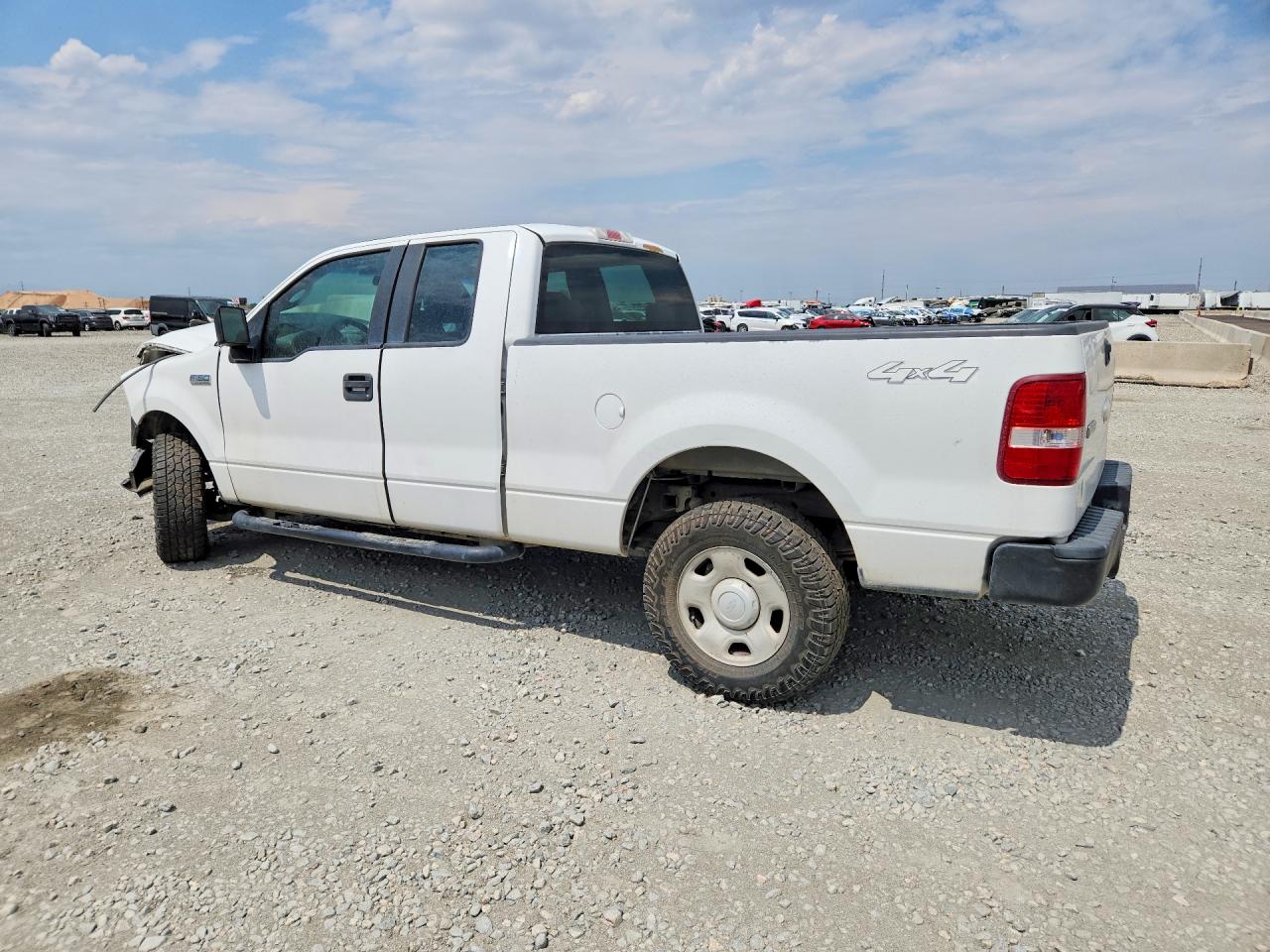 2007 Ford F150 White vin: 1FTPX14V57FA28115