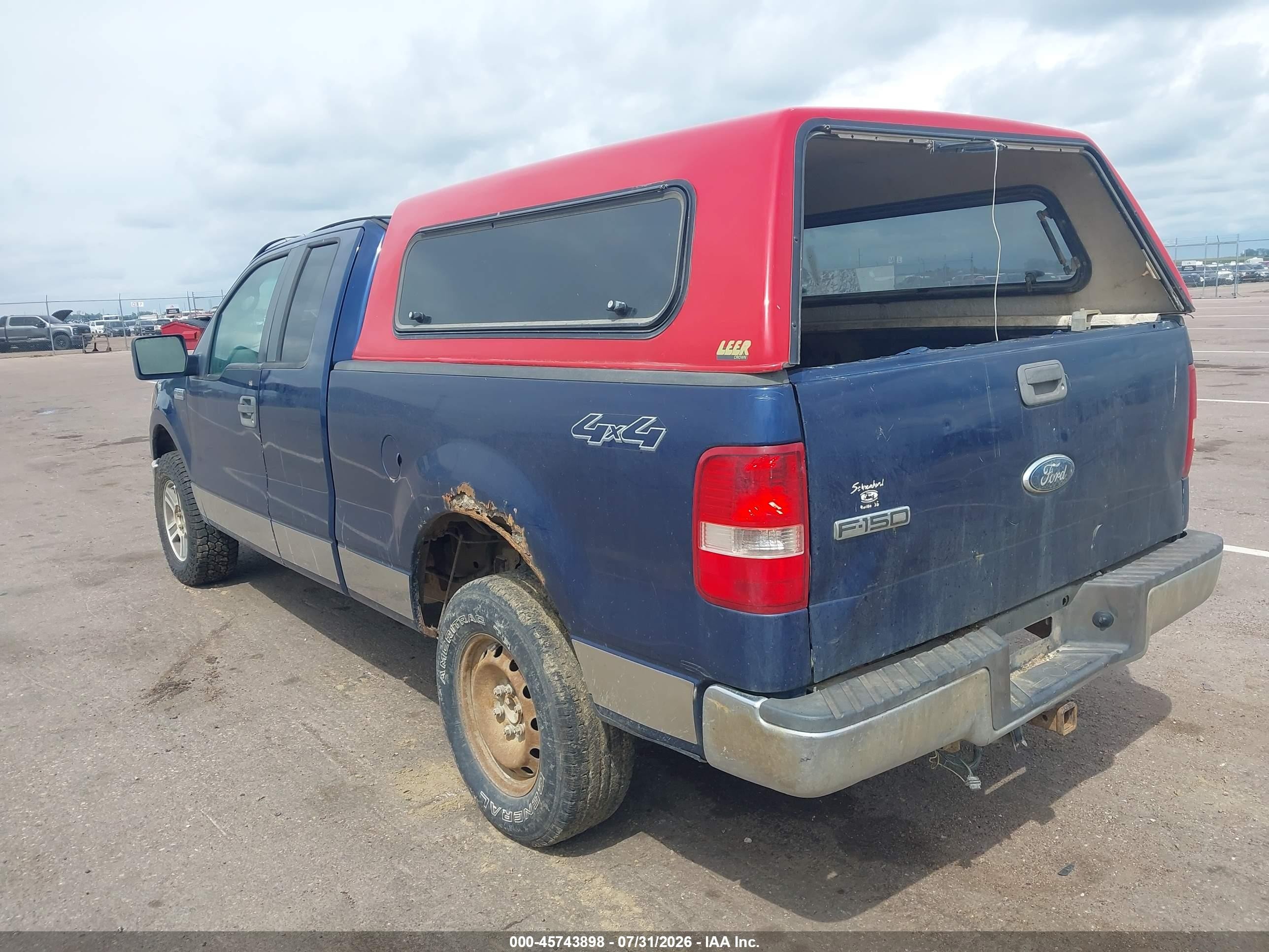 2007 Ford F-150 Fx4/lariat/xl/xlt Blue vin: 1FTPX14V57FA37235
