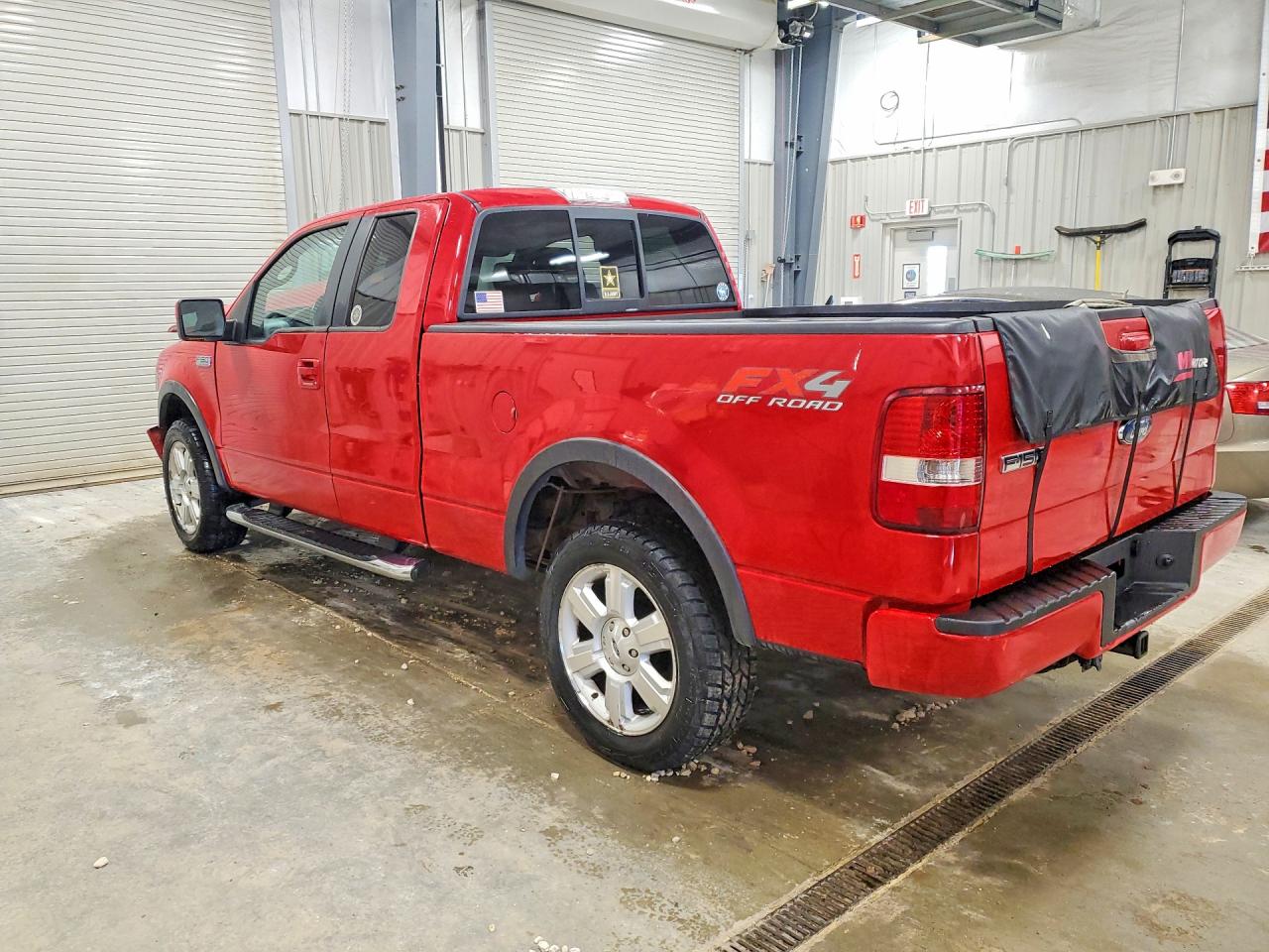 2007 Ford F150 Red vin: 1FTPX14V57FA93952