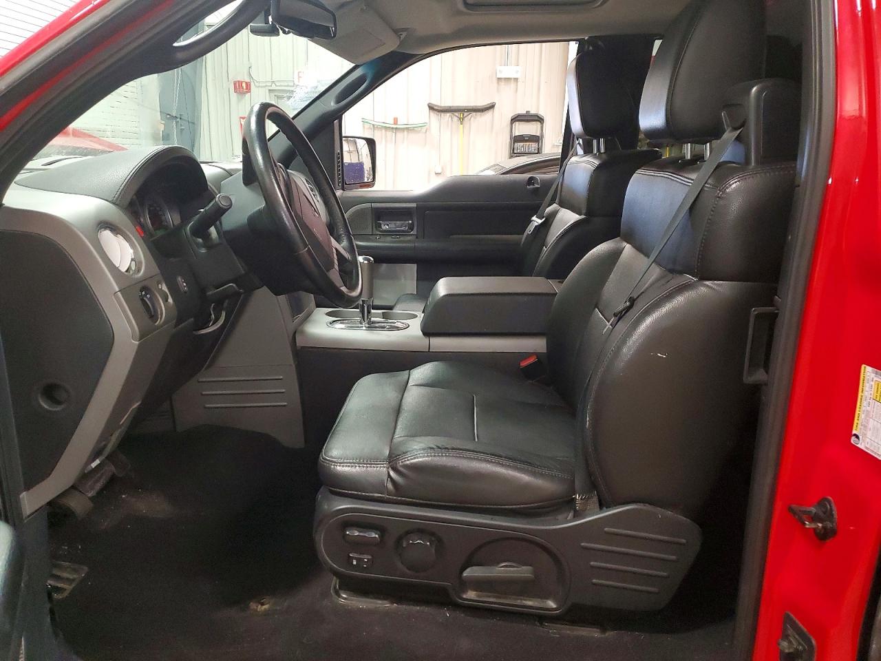 2007 Ford F150 Red vin: 1FTPX14V57FA93952