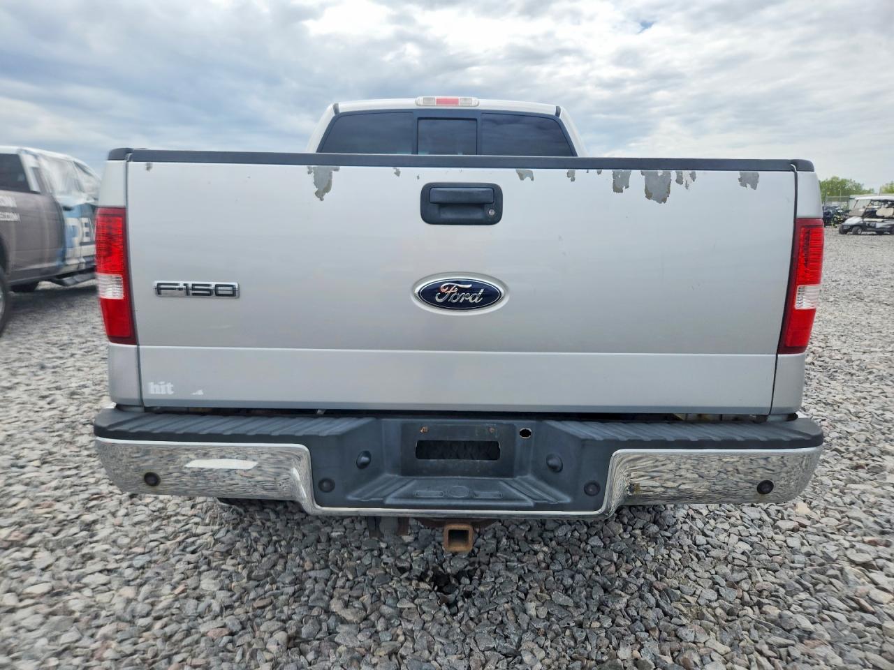 2007 Ford F150 Silver vin: 1FTPX14V57FB16713