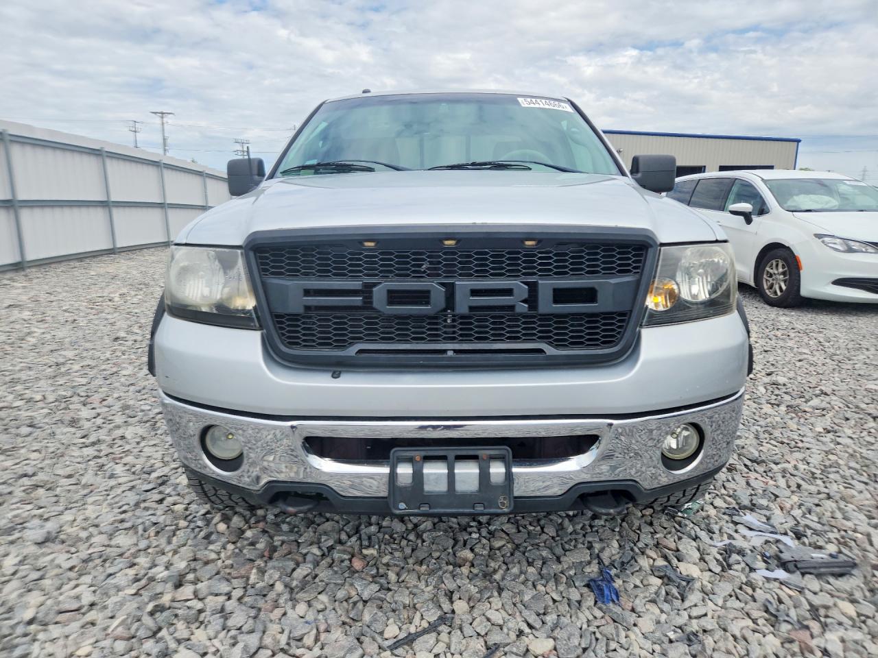 2007 Ford F150 Silver vin: 1FTPX14V57FB16713