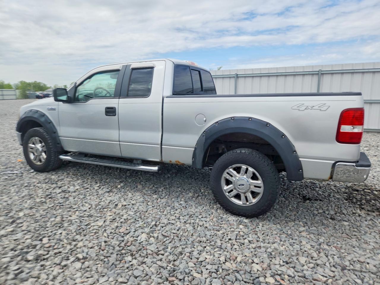 2007 Ford F150 Silver vin: 1FTPX14V57FB16713