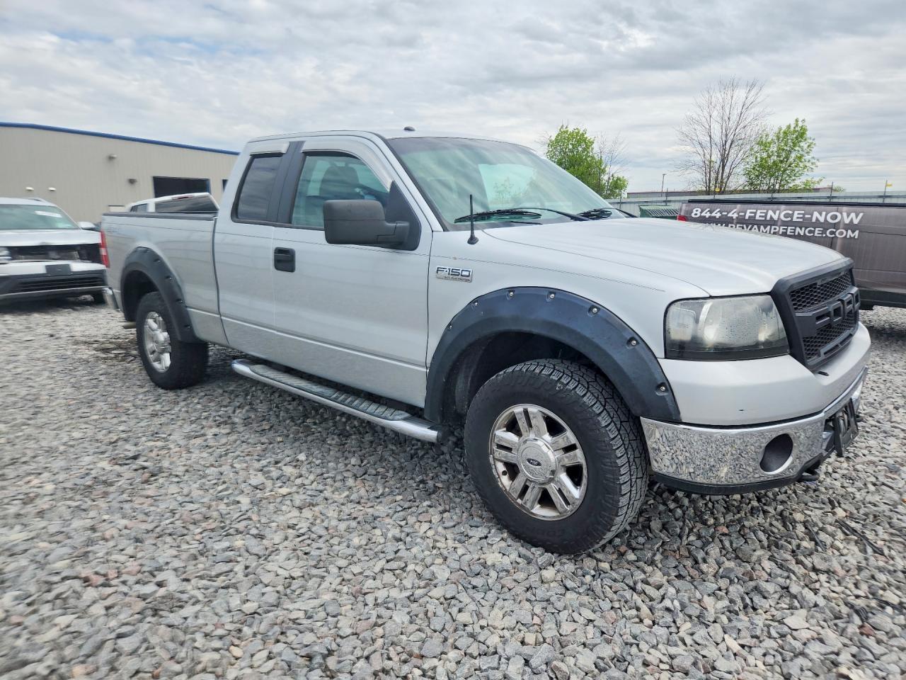 2007 Ford F150 Silver vin: 1FTPX14V57FB16713