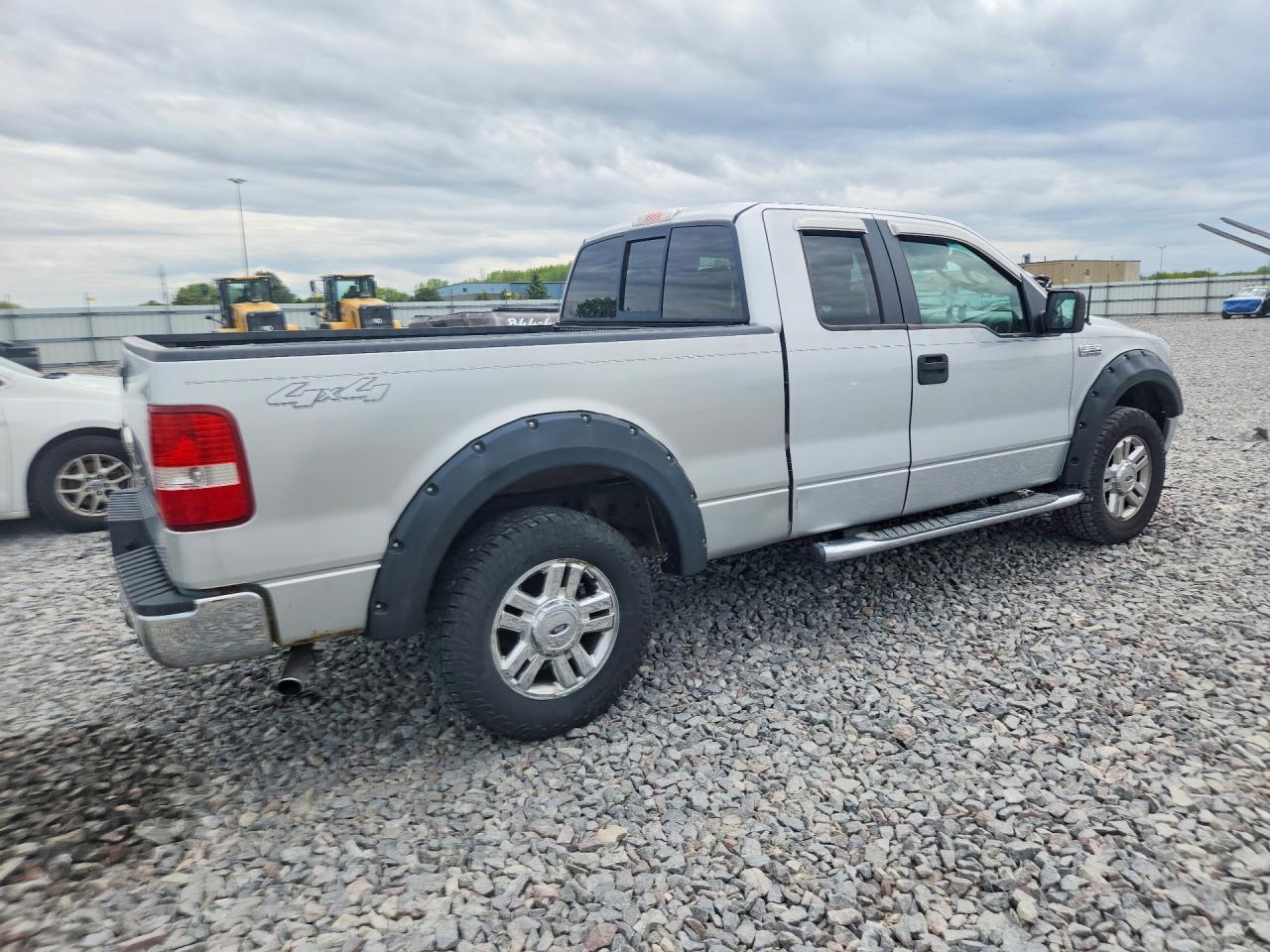 2007 Ford F150 Silver vin: 1FTPX14V57FB16713