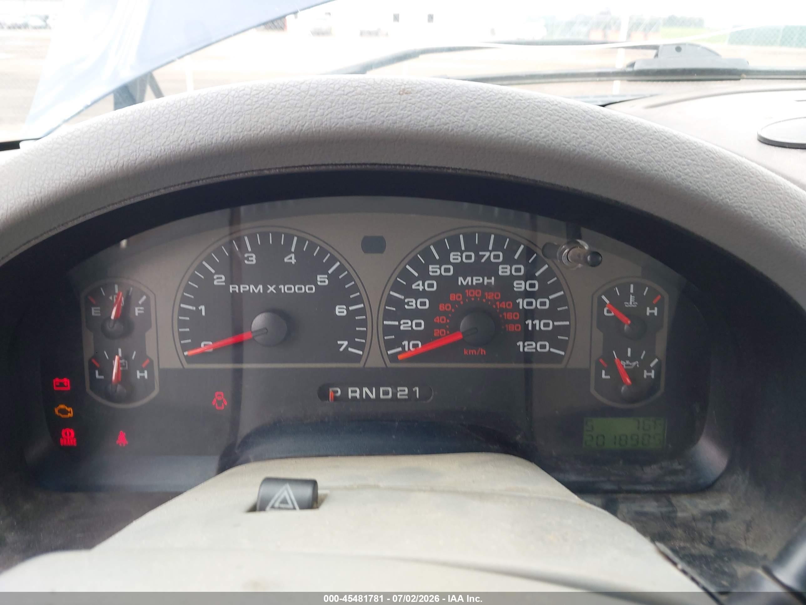 2007 Ford F-150 Fx4/lariat/xl/xlt Blue vin: 1FTPX14V57FB27999