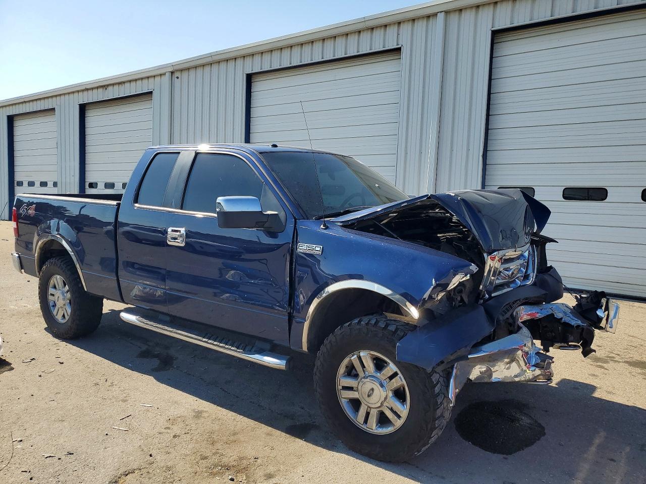 2007 Ford F150 Blue vin: 1FTPX14V57FB66916